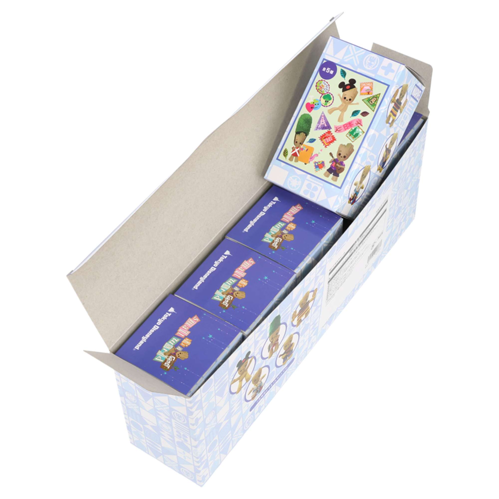 【預訂】TDR It's a Small World with Groot keychain 5p