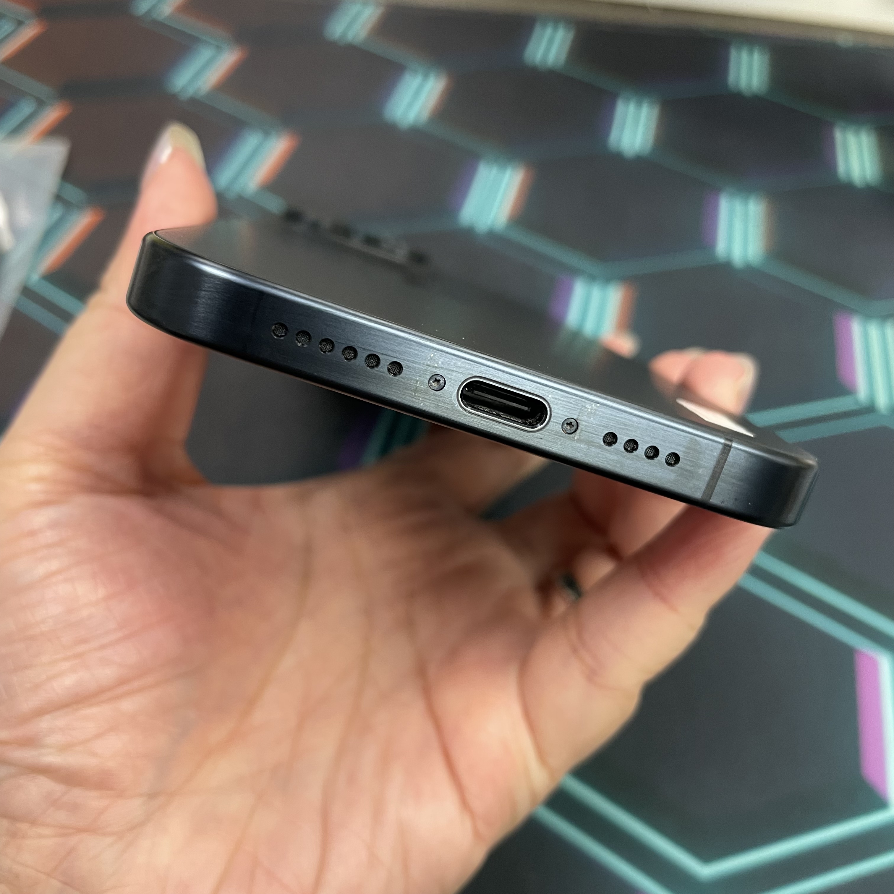 *7539 15 Pro max 完美機 256GB 電85 藍色 blue