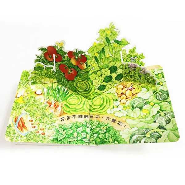 好好吃的蔬菜水果食育翻翻書 (共3册)