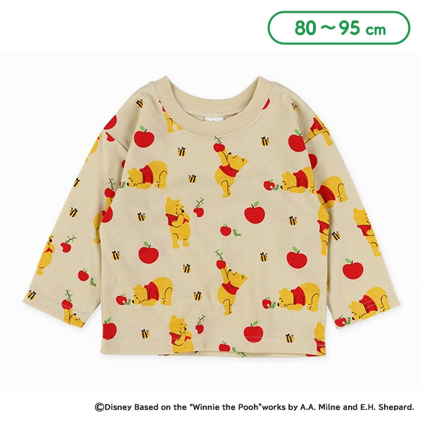 🇯🇵預訂 日本直送🇯🇵Winnie the pooh小熊維尼滿印長袖T恤