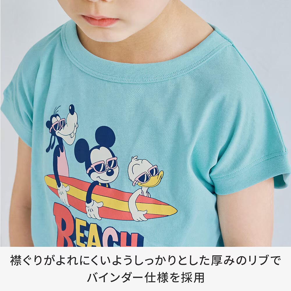 【⭐訂購⭐】 🇯🇵日本直送🌀#Disney 接觸冷感法式袖 tee 🌀 [PLFA-0005] [260703]