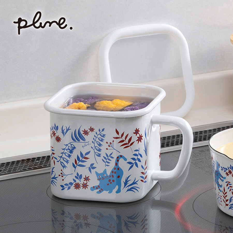 💢限時特價💢🔥🔥【日本製《PLUNE》多用途方形珐瑯鍋】