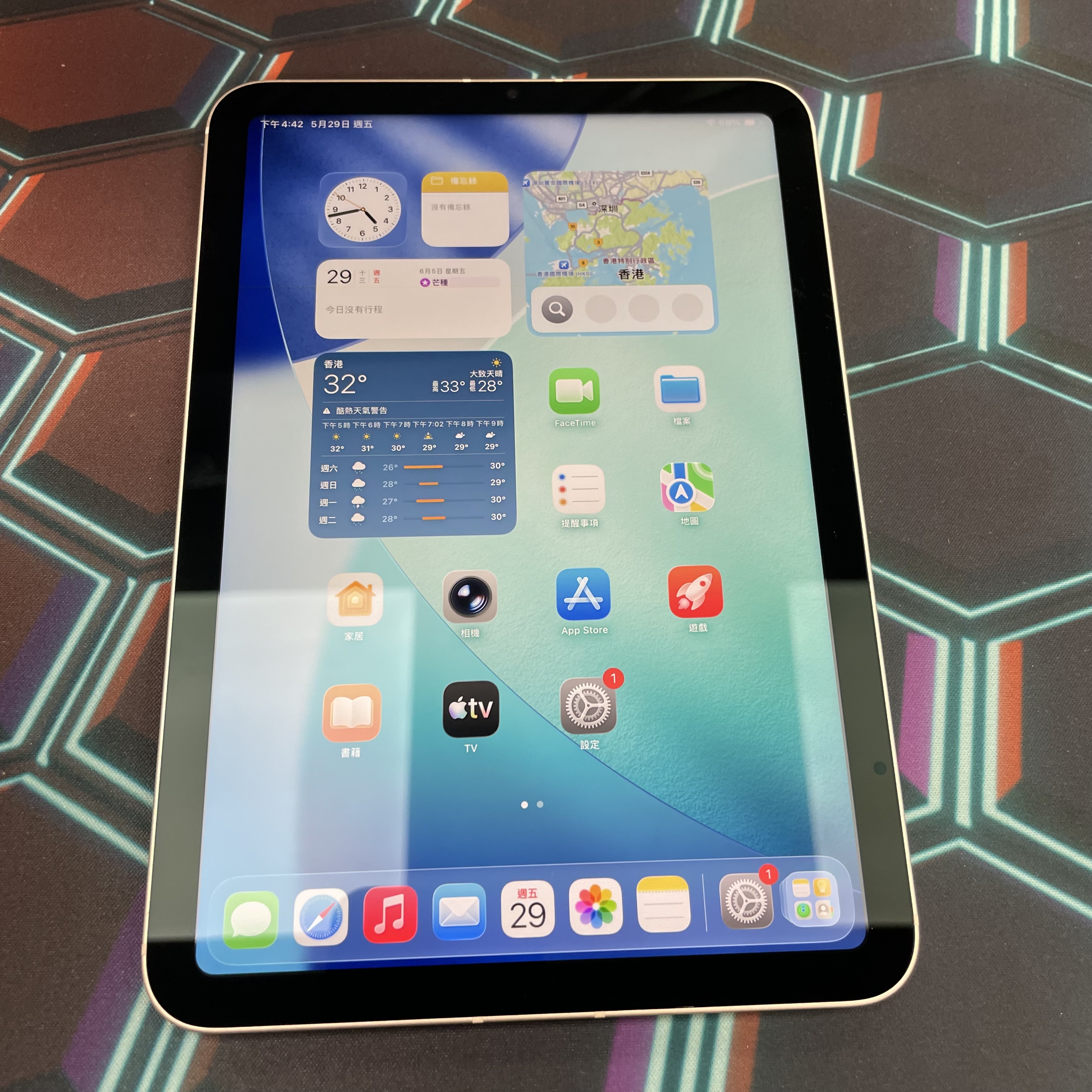 *665194 iPad mini 6 靚機 256GB 插卡版 銀色 sliver