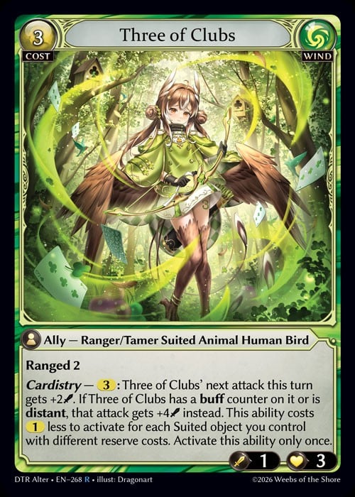 Three of Clubs / DTR-Alter-268 (R)