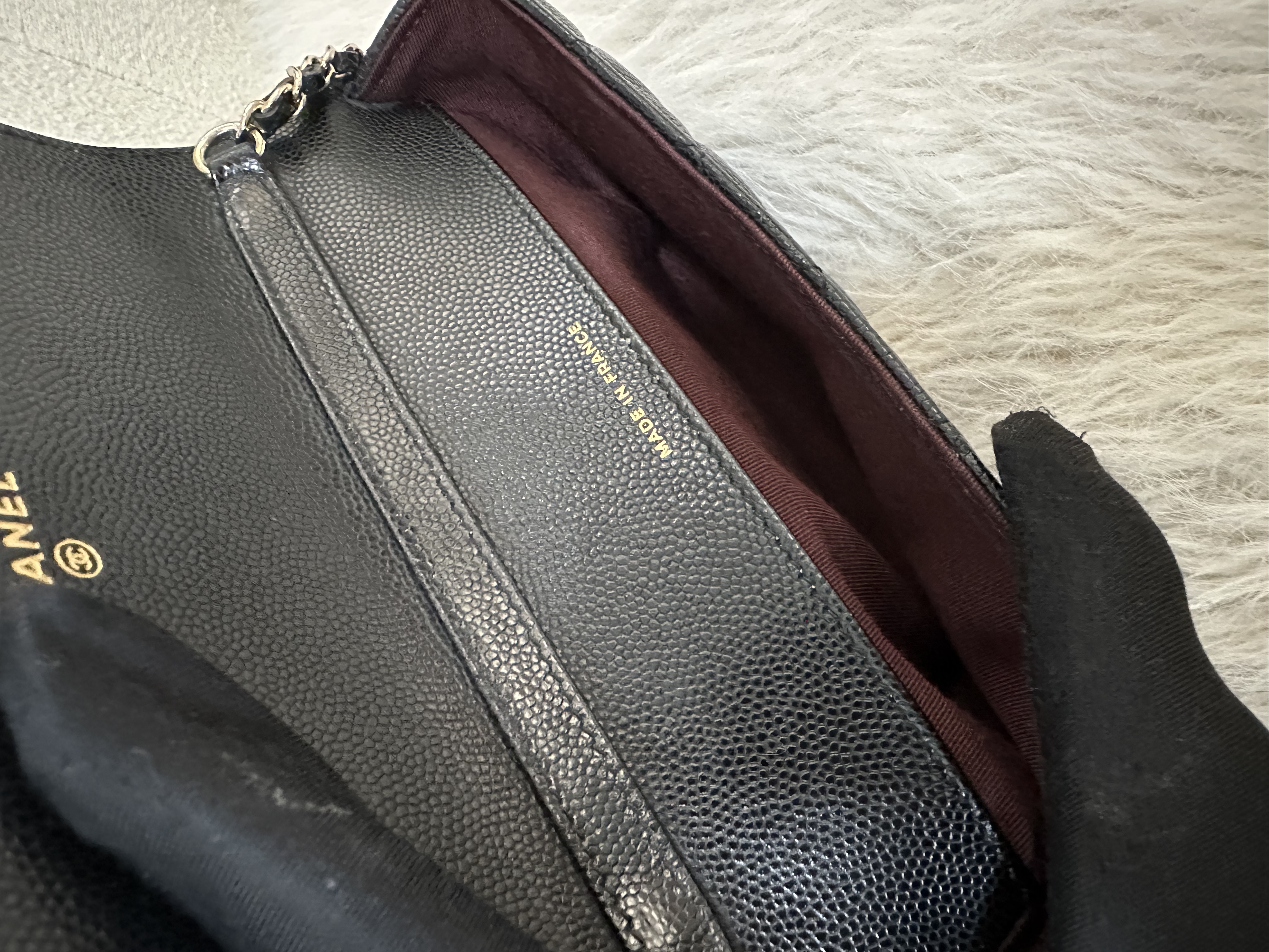 Pre-owned Chanel classic Glasses case / 26NY22