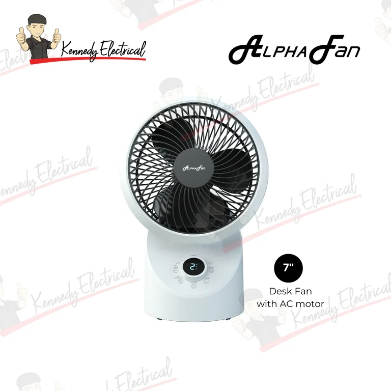 Alpha 7" Motto AC Motor Desktop Fan (Motto DT360-G2/7-AC)