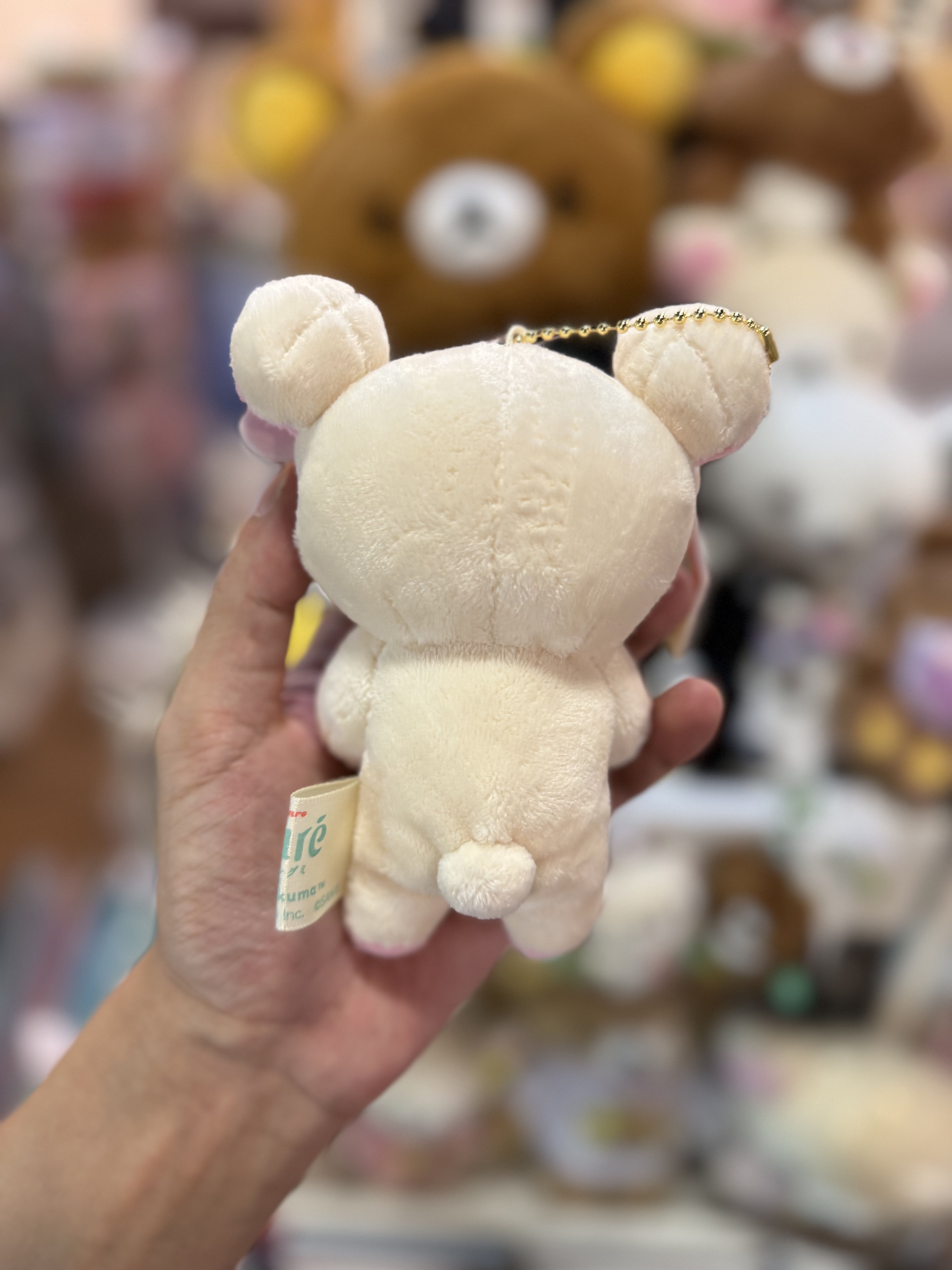 《現貨》全新loft 限定puregumi x rilakkuma 掛飾