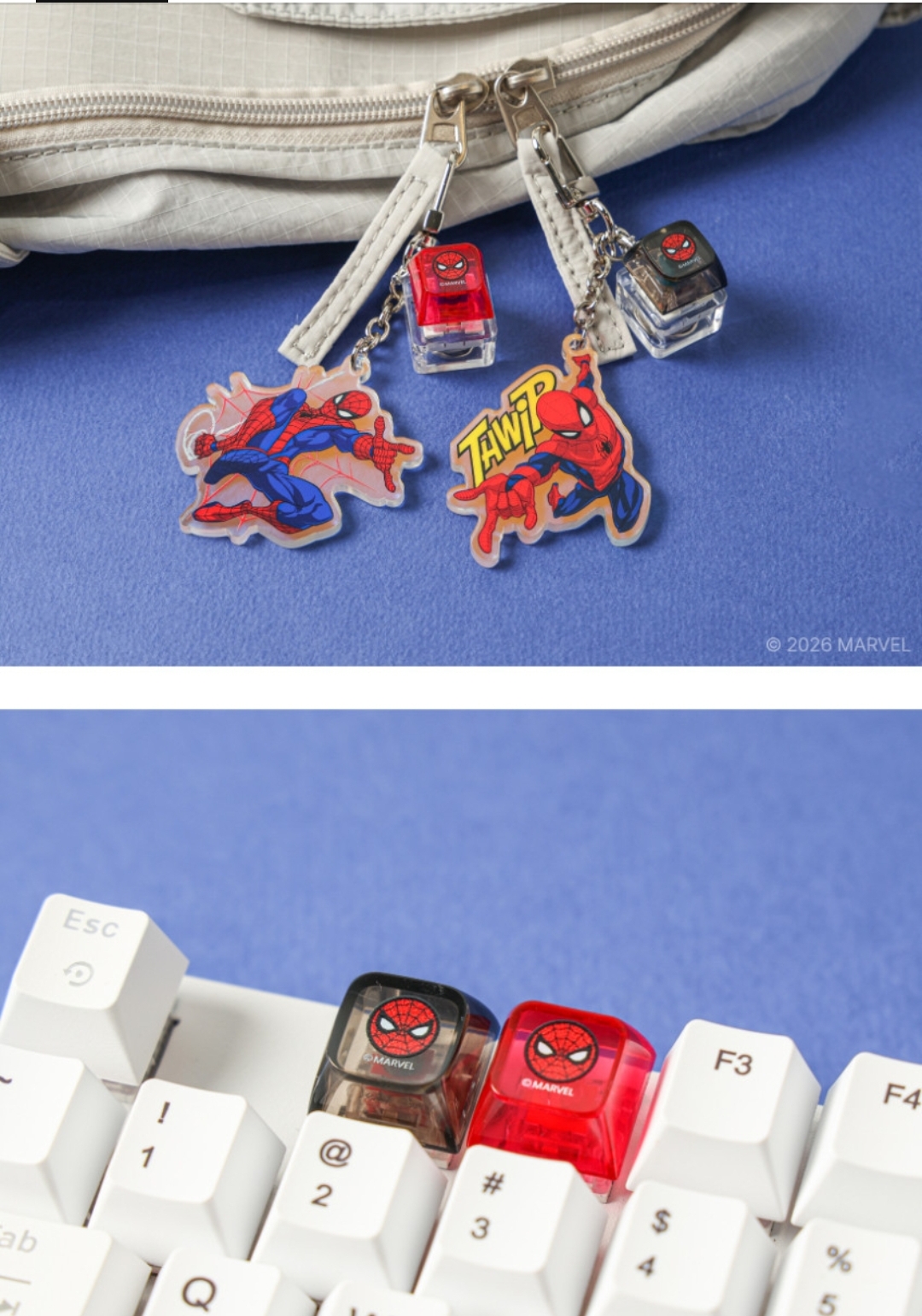 電影特典 - 蜘蛛俠：英雄重生 韓國戲院特典 Spider-Man keycap