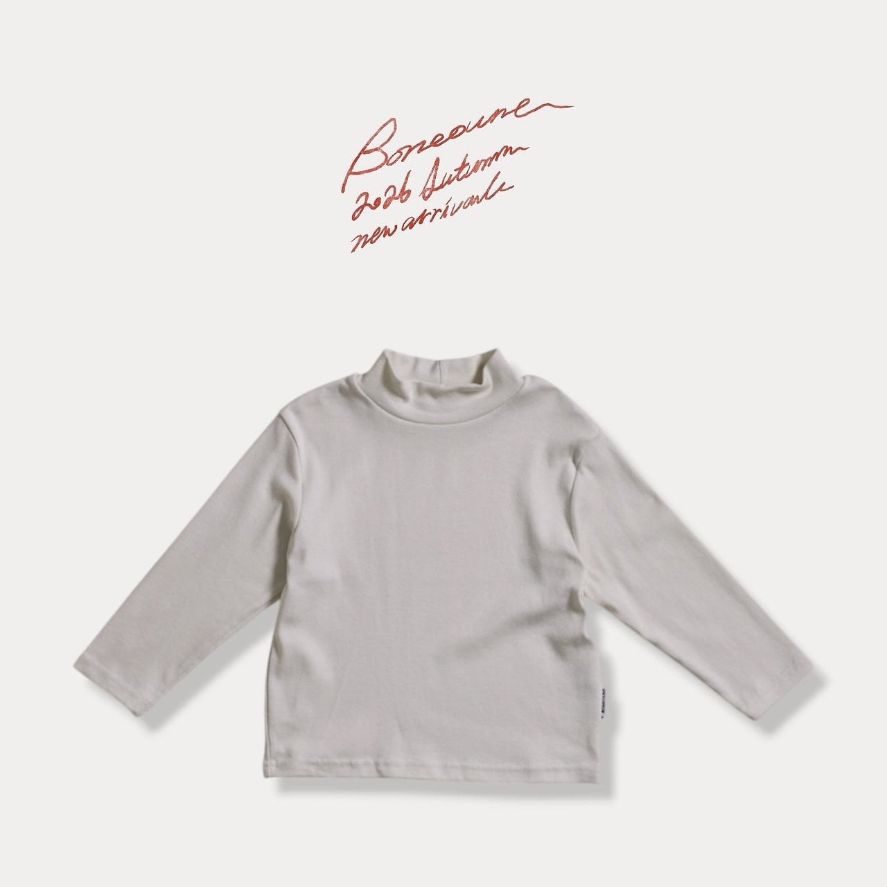 Boneoune | Soft Turtleneck Tee
