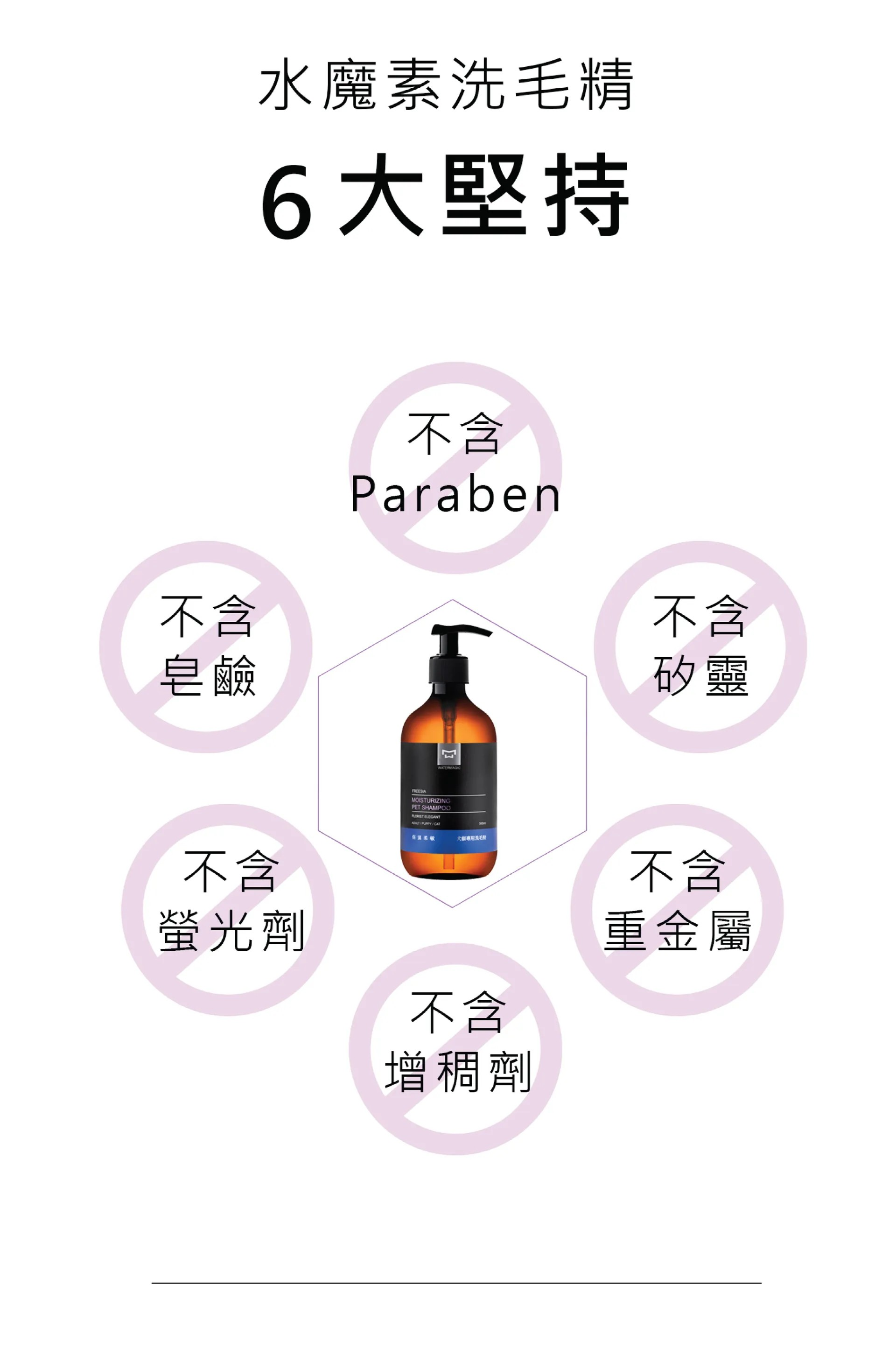 (買1送1)水魔素-【肌膚保健】保濕護膚洗毛精500ml【小蒼蘭】