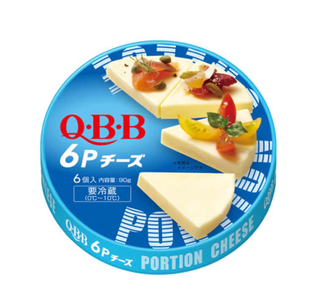 日本QBB芝士小食（6粒）