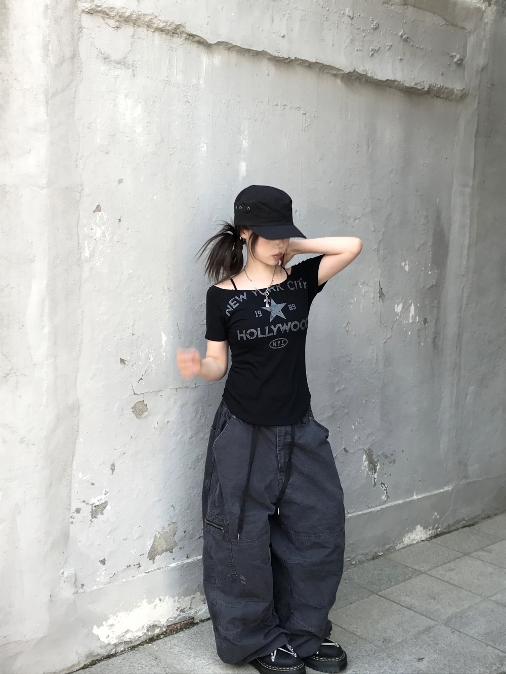 Vintage Wash Star Graphic Tee