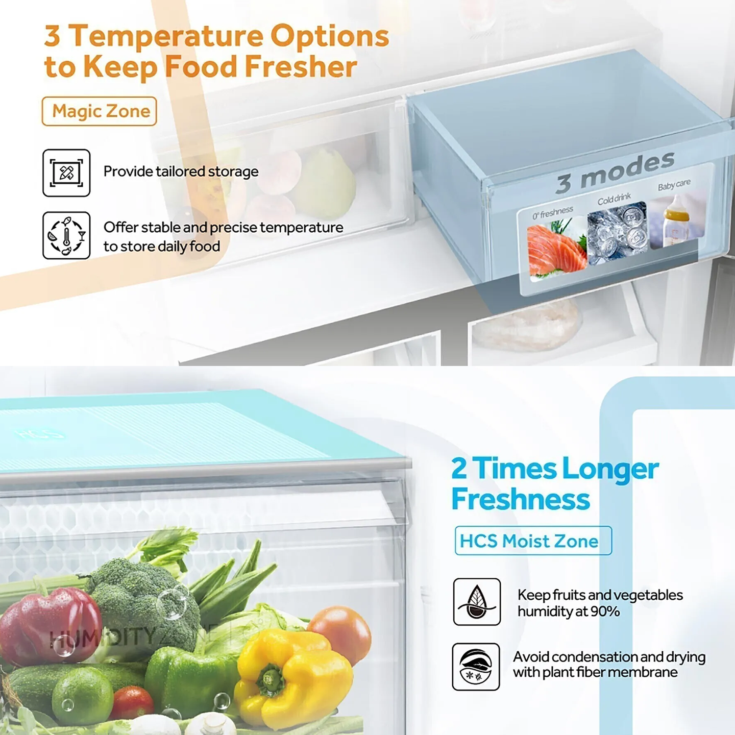 Haier 585L Multi-Door Inverter Refrigerator (HRF-IM585HM)