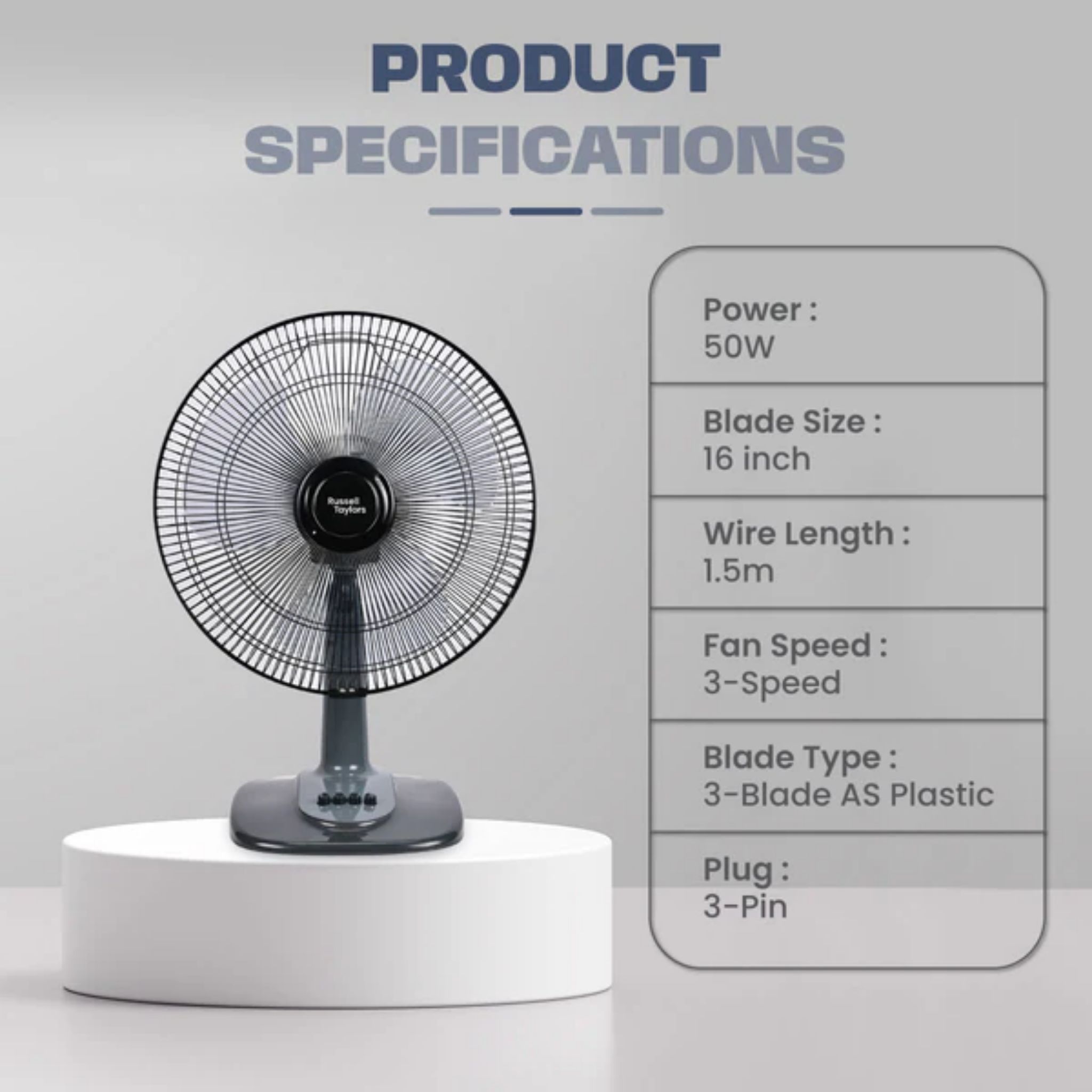 Russell Taylors Tower Fan (TF1)