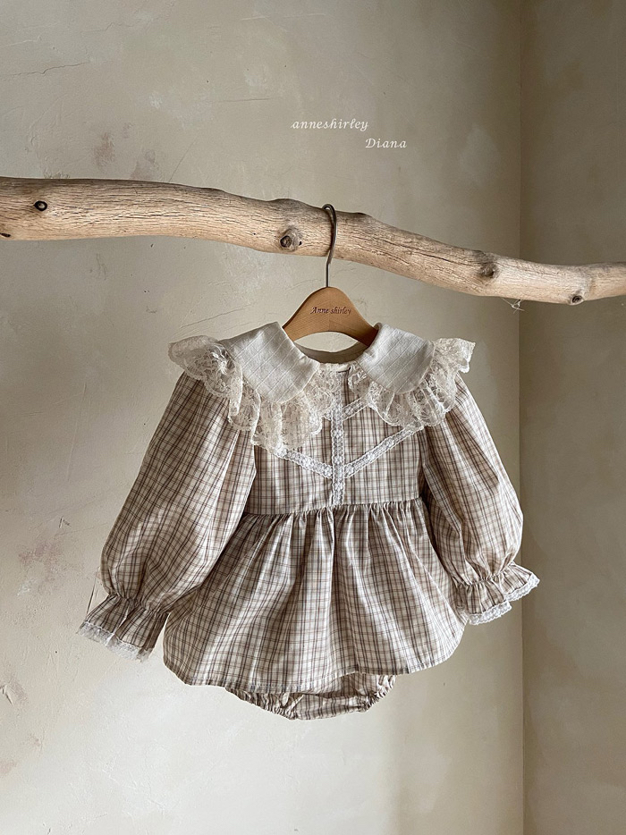 🇰🇷Anne shirley babysuit (不連花領）