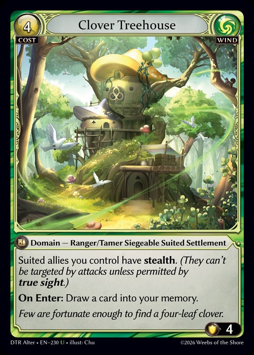 Clover Treehouse / DTR-Alter-230 (U)