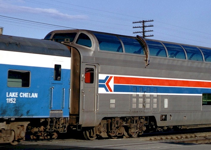 Rapido’s Amtrak 3/4 Dome Lounge HO with lights 