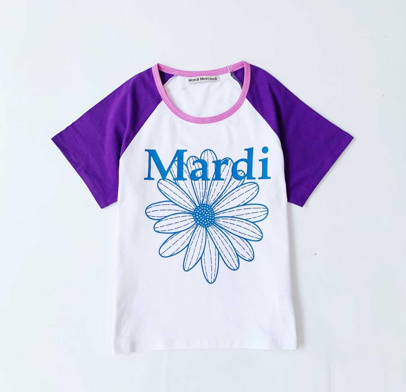 預訂 Mardi 插肩短款短袖Tee [貨號26C015]