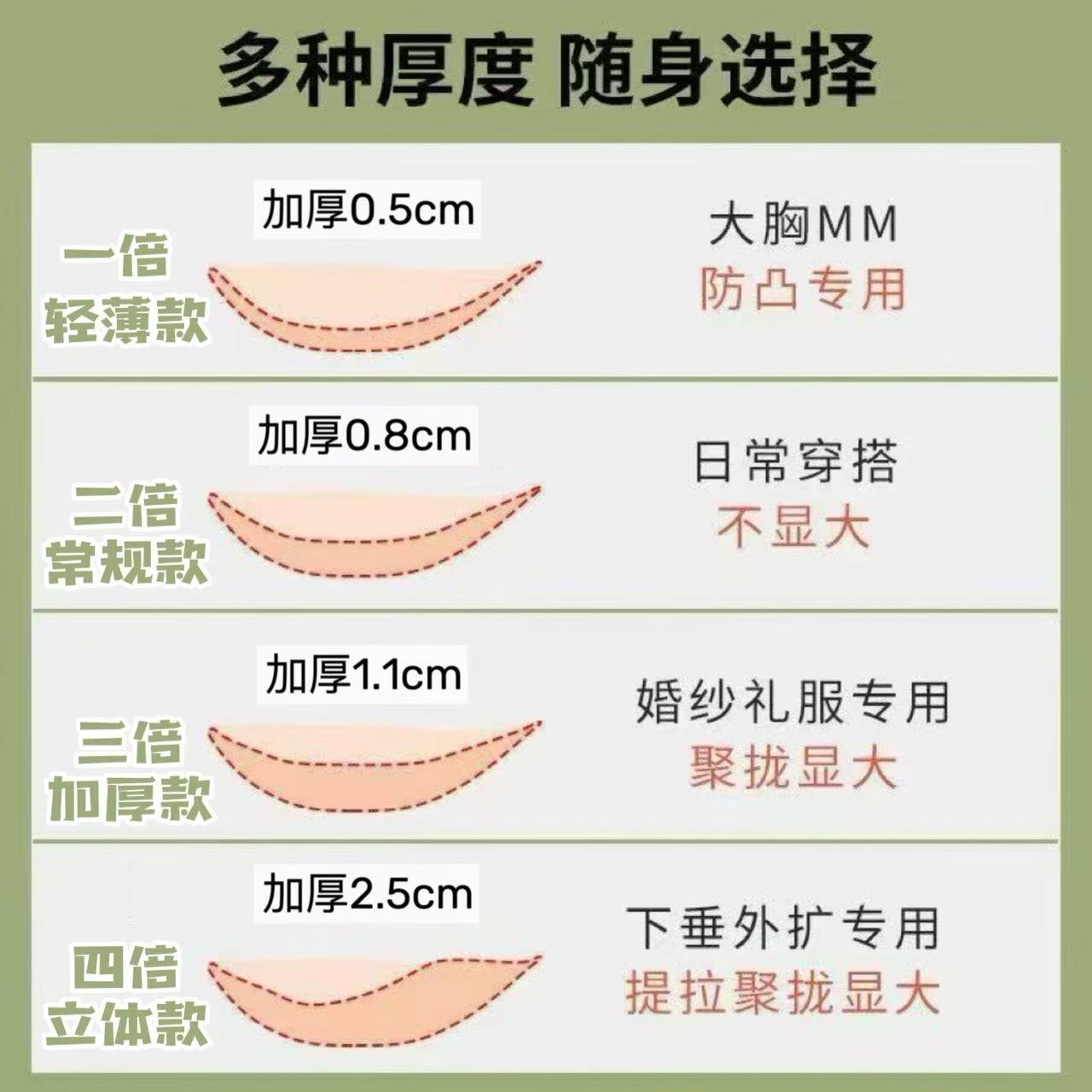 6747 硅胶隐形聚拢Nubra