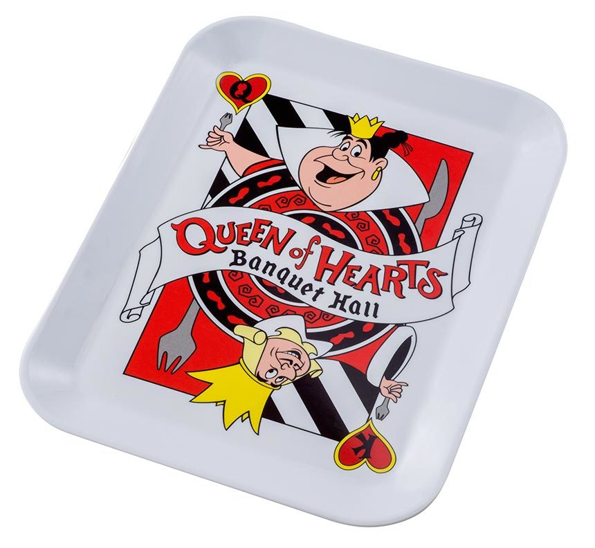 [現貨] [東京迪士尼樂園] 紅心皇后食物盤 {TF003759}