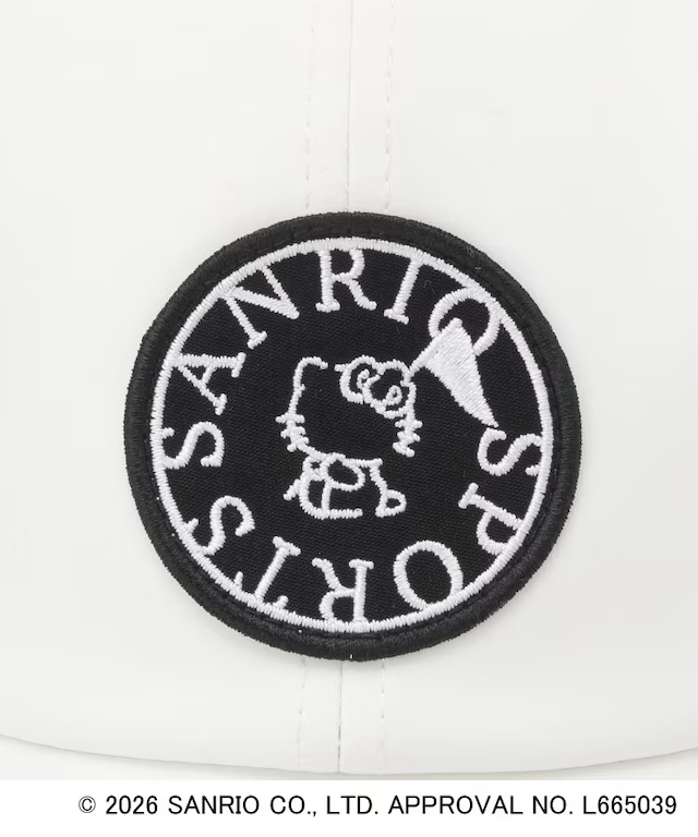 🎀【預訂】Sanrio Kitty Logo Ribbon Cap W