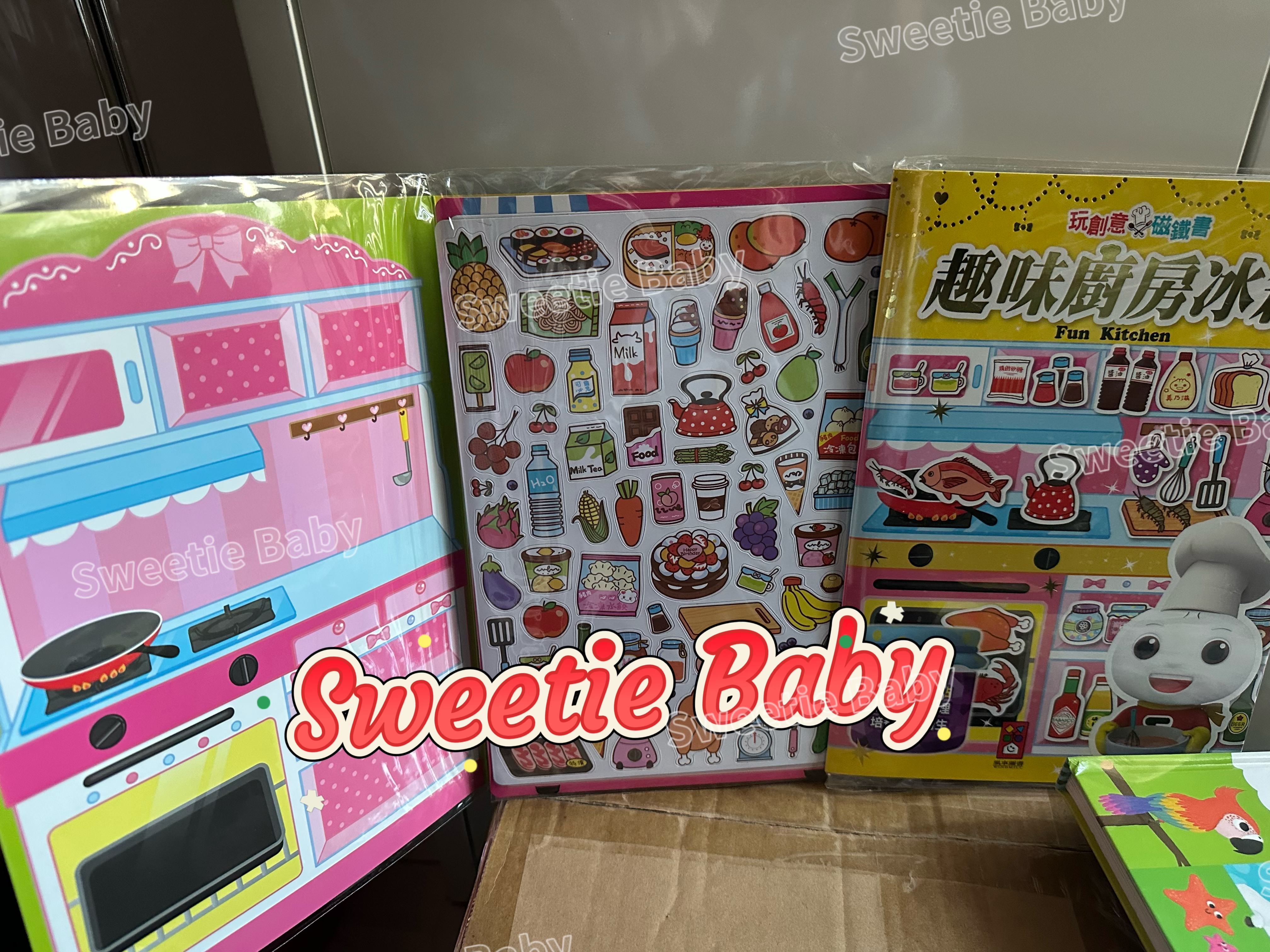 🔸現貨🔸趣味廚房冰箱-玩創意磁鐵書