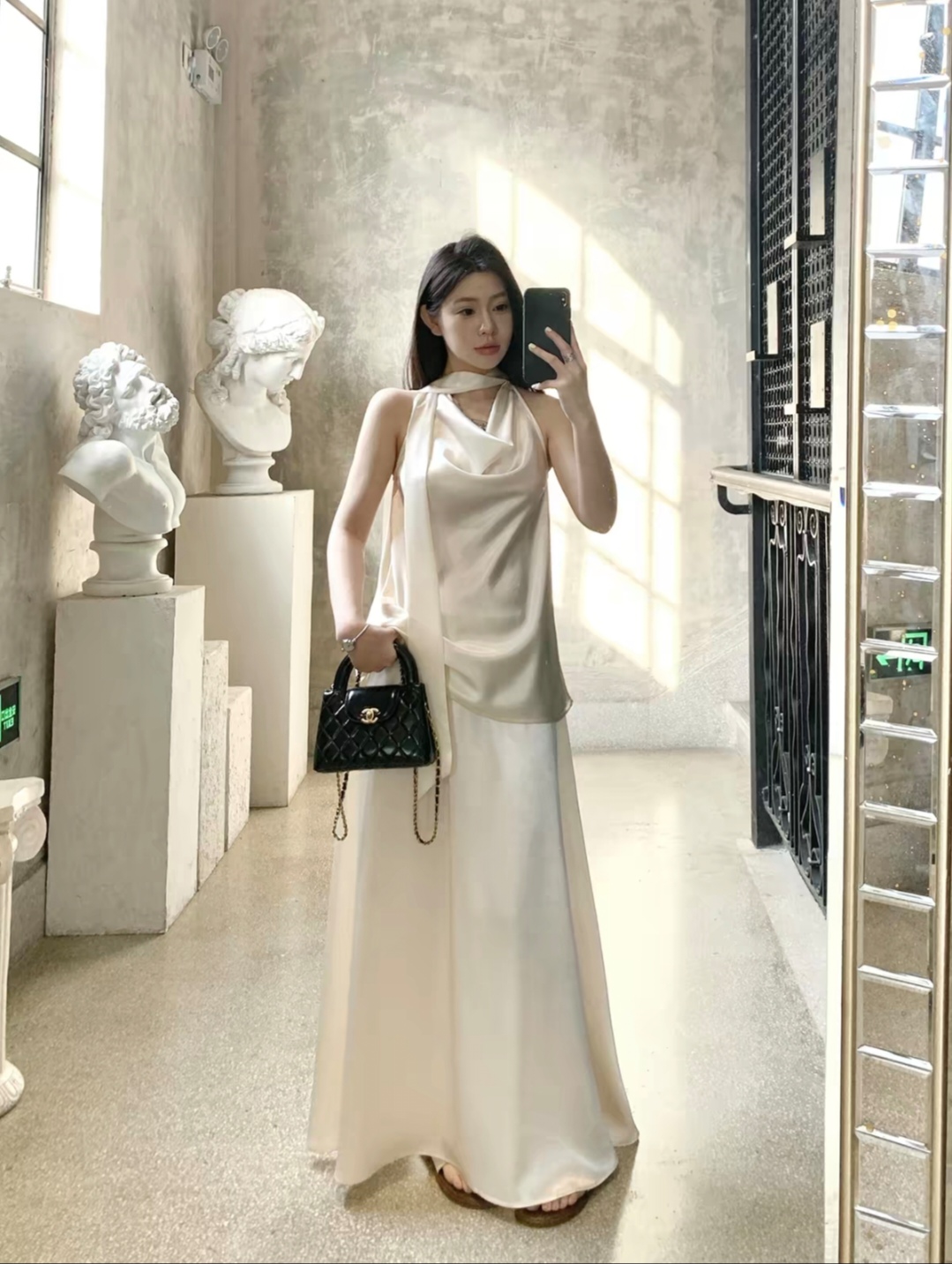 ST525荡领挂脖吊套装