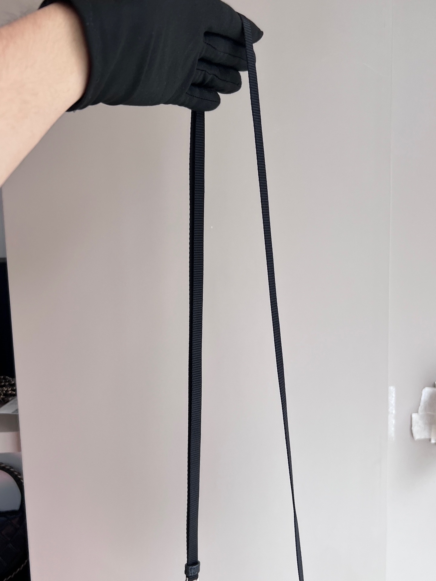 【預訂貨品】 Full set Prada黑色mini hobo