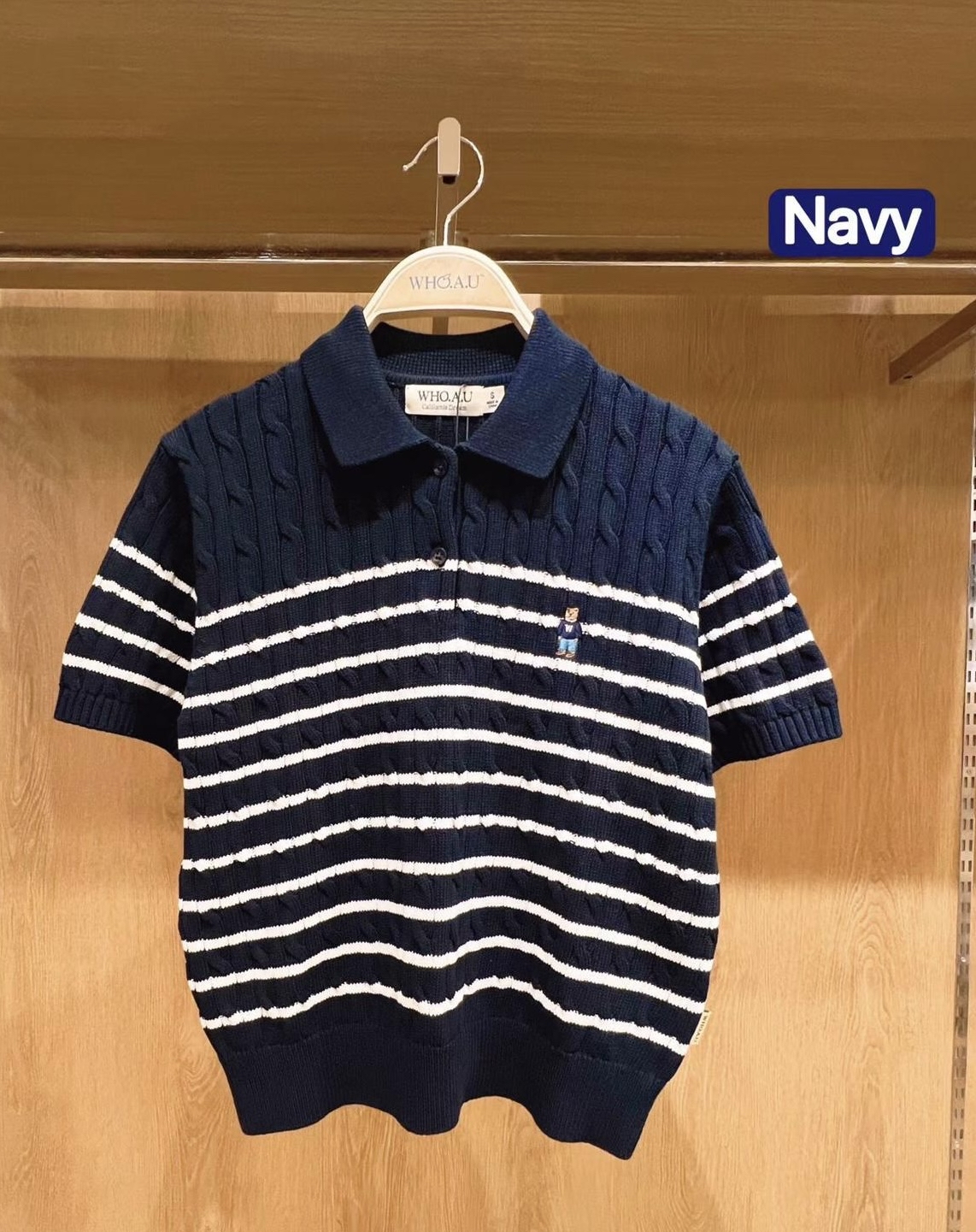 🇰🇷韓國Who A U針織短袖