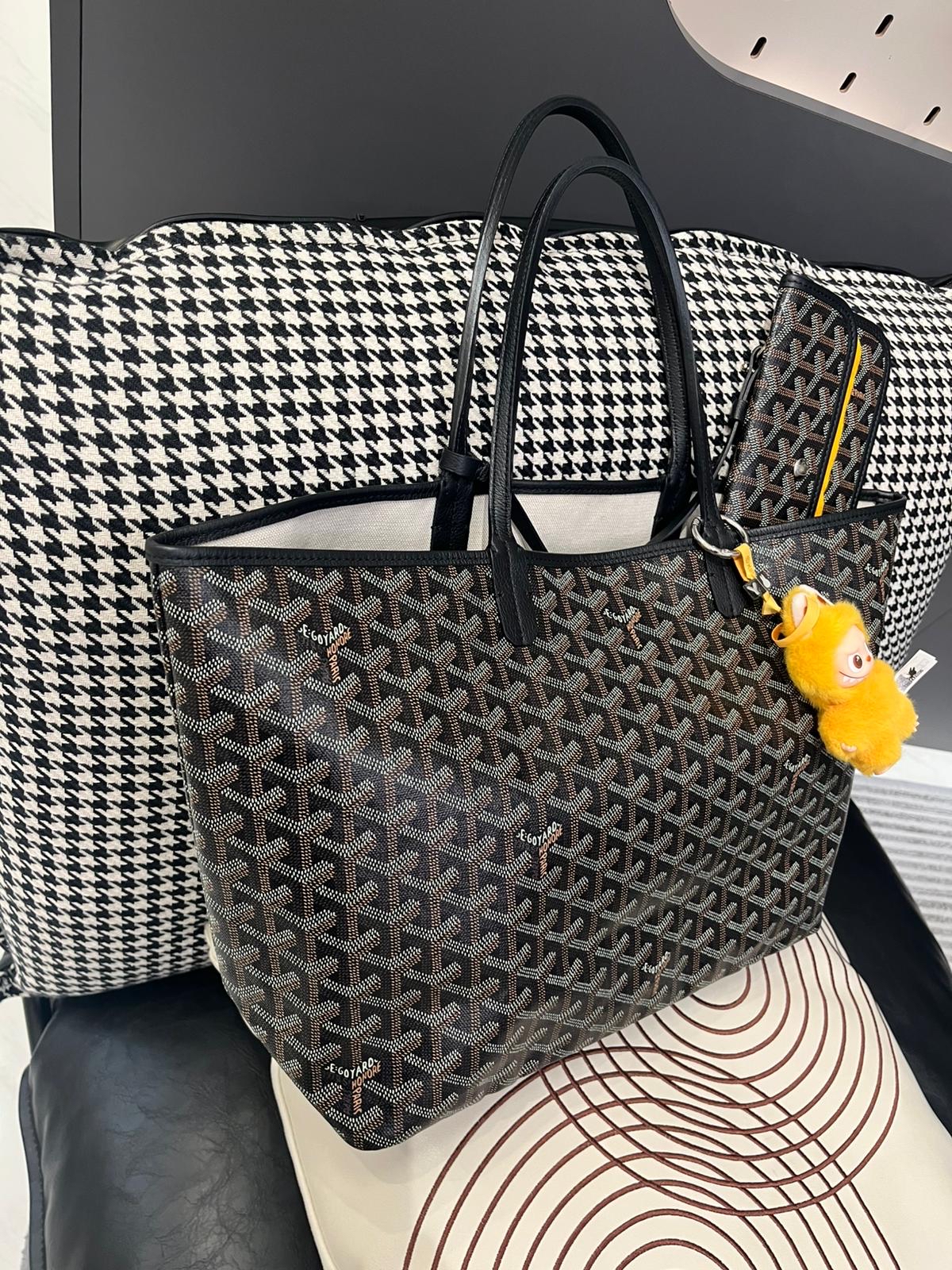 Goyard saint Louis pm Noir 100%Authentic,98%new ✅Pouch✅dust bag 