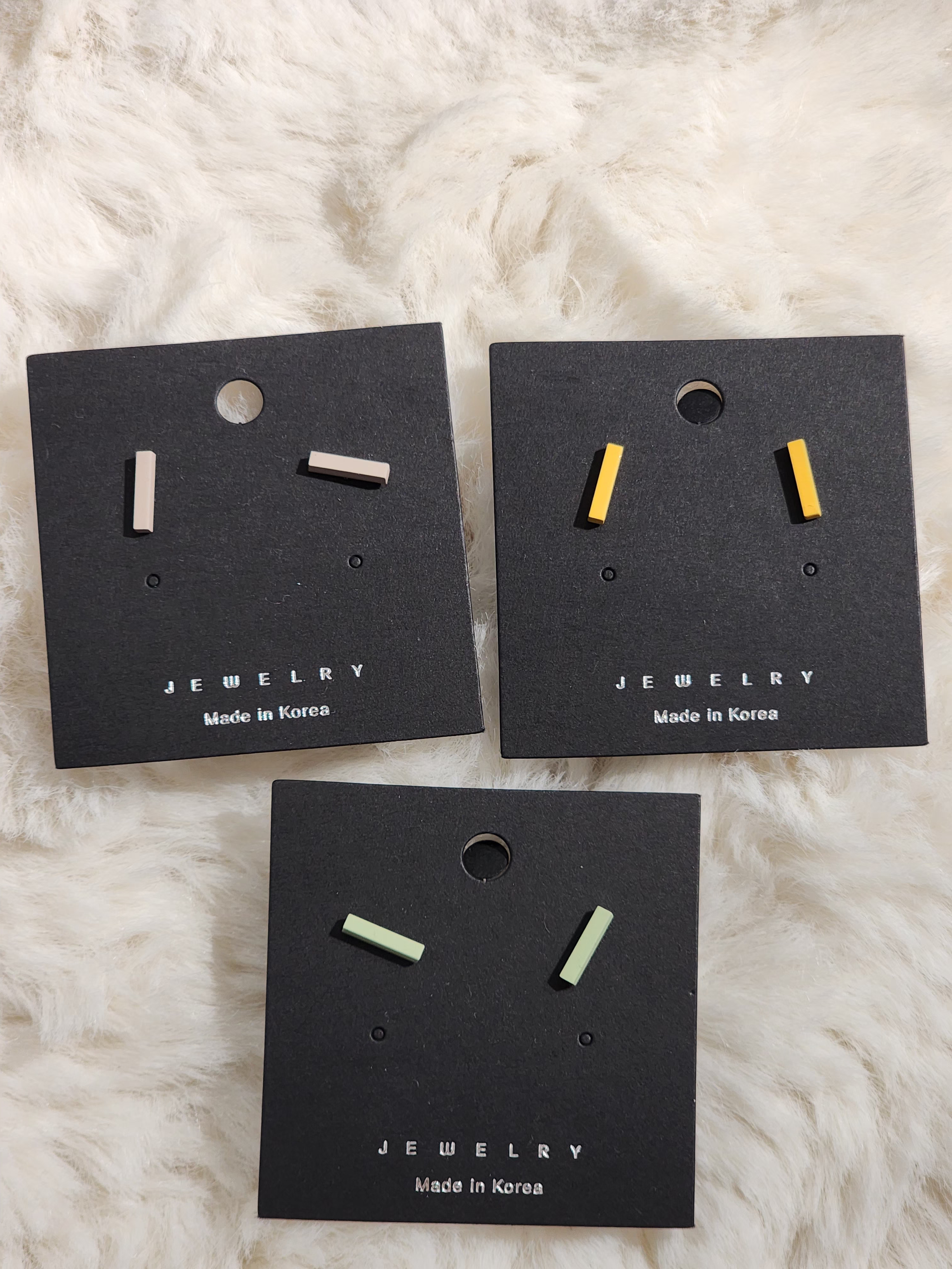 Ocr Mini Bar Stud Earrings