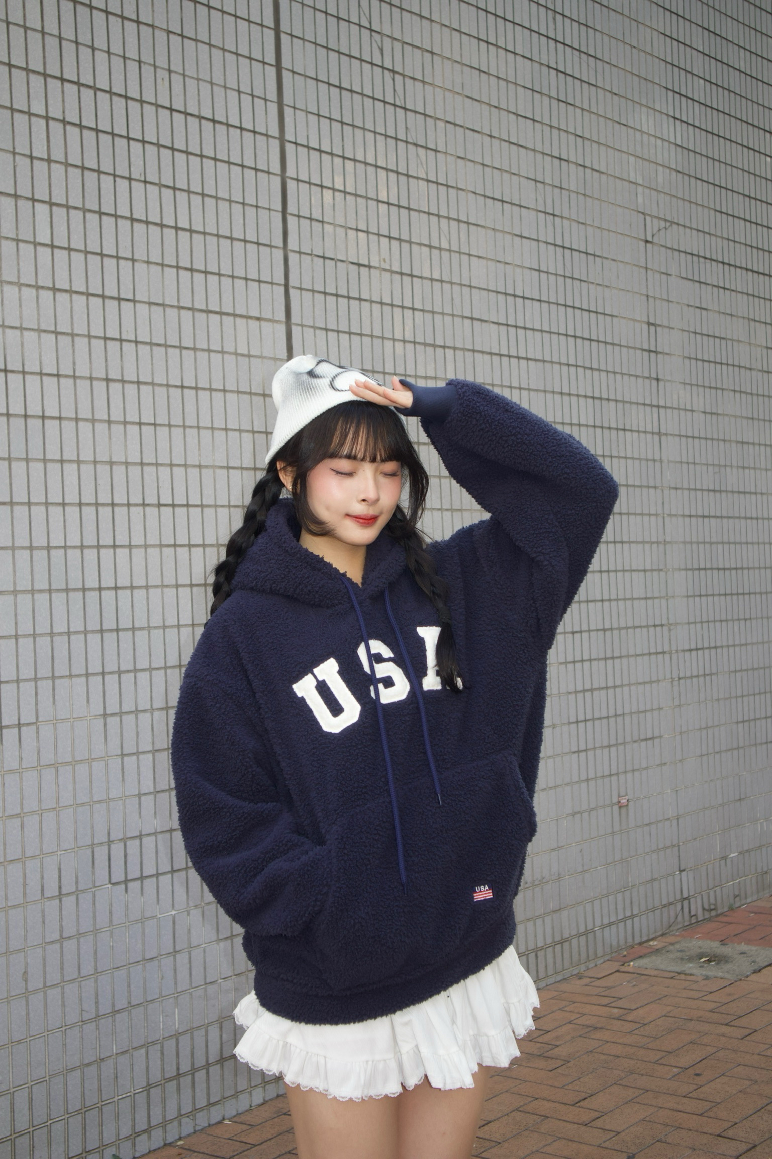 已售罄❌東大門USA毛絨絨HOODIE🐻現貨！ 