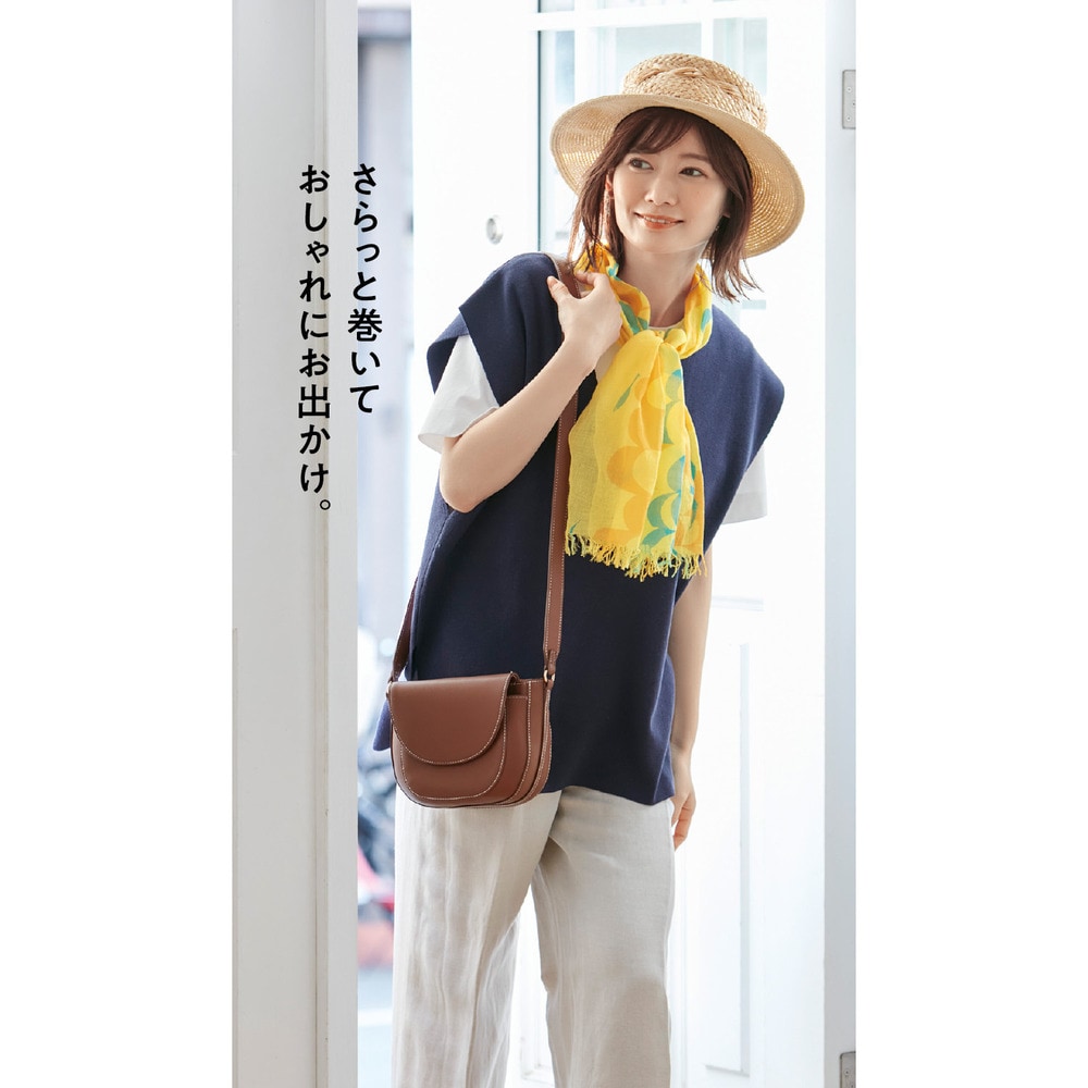 🆕【⭐訂購⭐】🌀 🇯🇵 日本直送 竹久夢二 #日本製 復古圖案 棉紗圍巾［3款選］🌀 [ELCA-0197][260422]