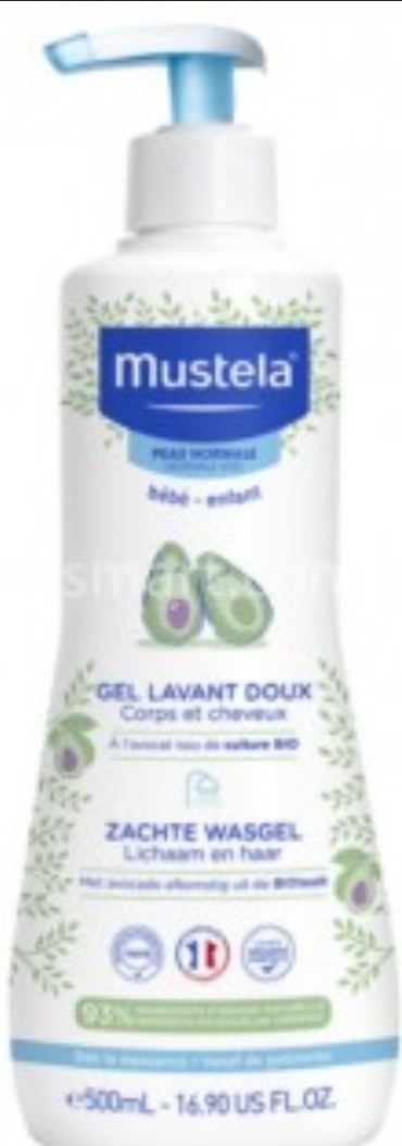 Mustela妙思樂沐浴露500ml 24/箱