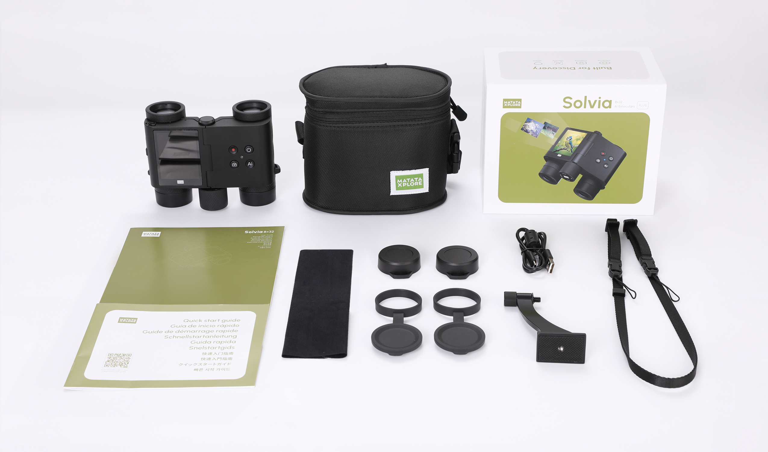 MatataXplore Solvia 8x32 AI Binoculars Plus 智能望遠鏡