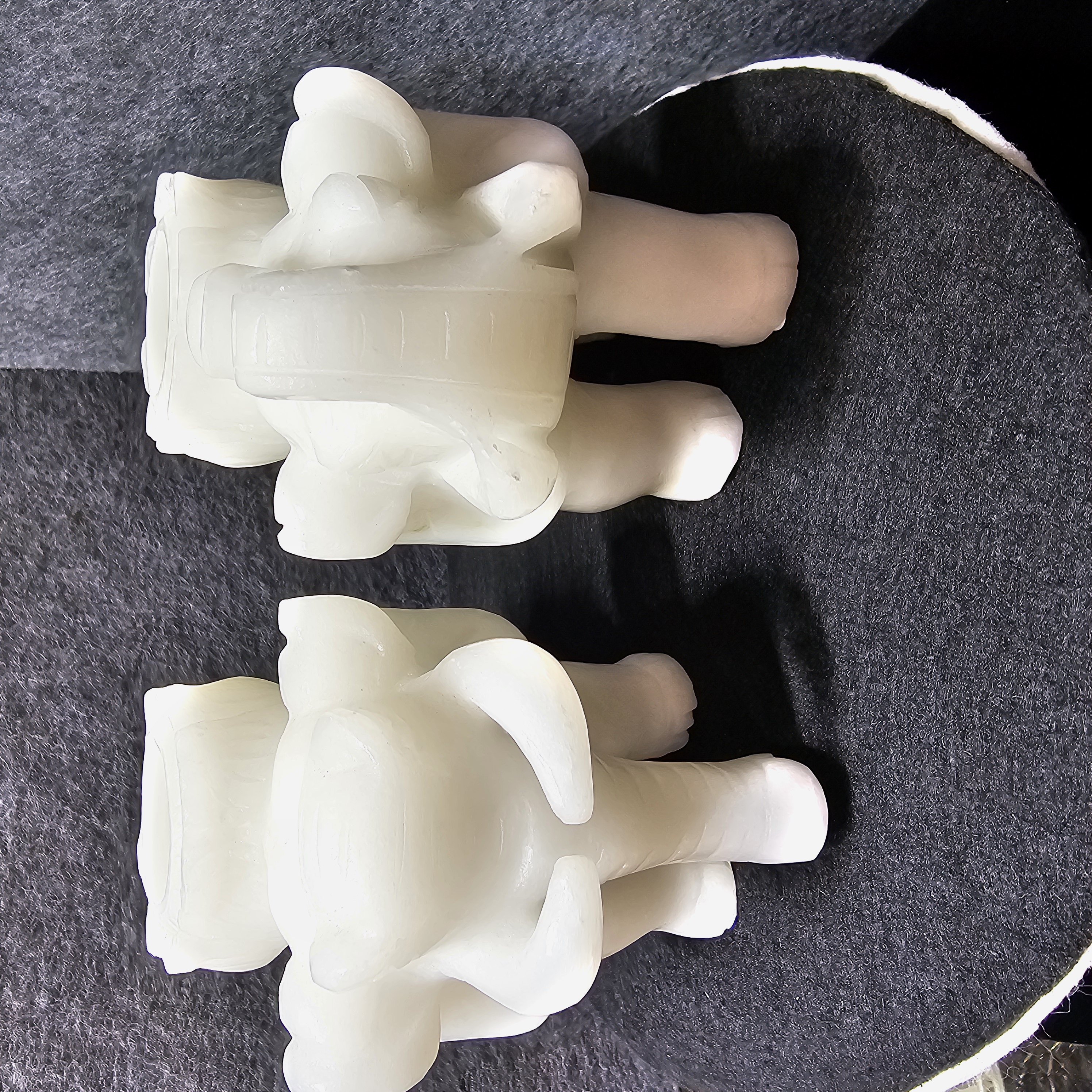 吉祥如意白玉蓮花象