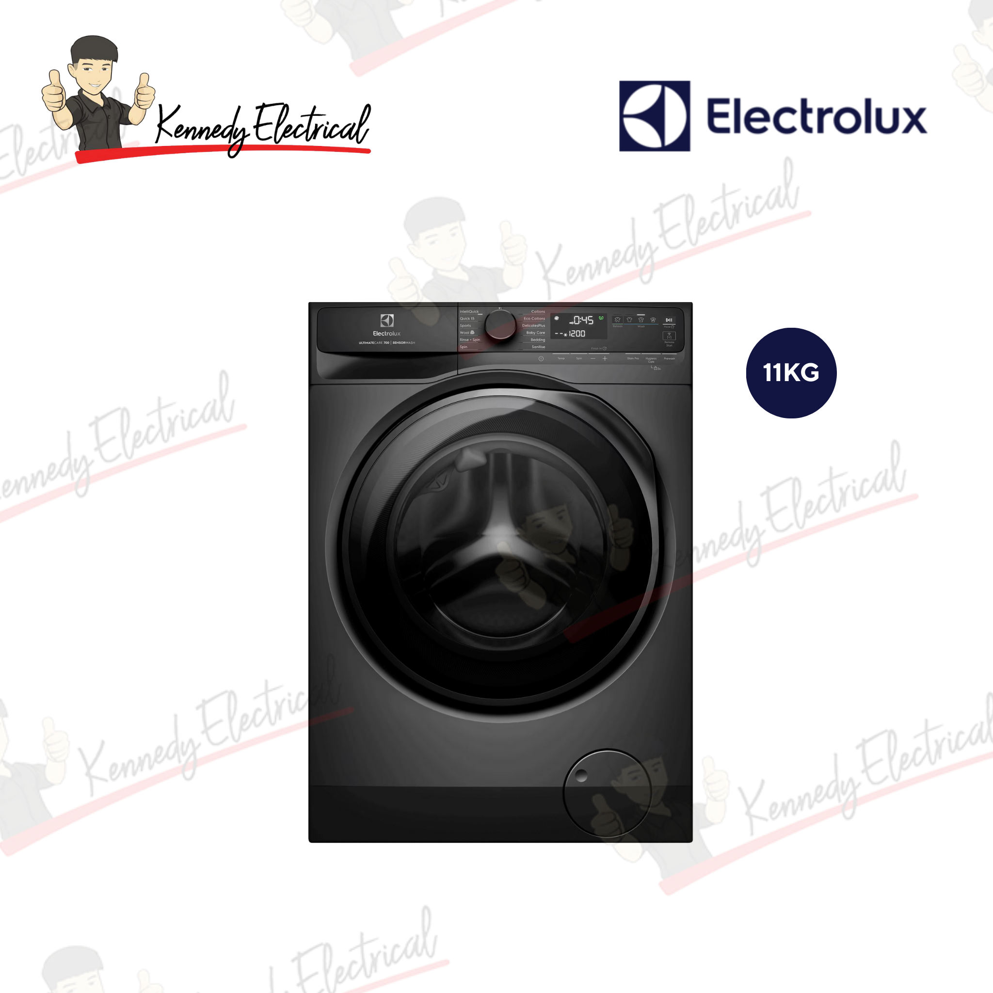 Electrolux 11kg UltimateCare 700 Front Load Inverter Washer (EWF1143R7SC)