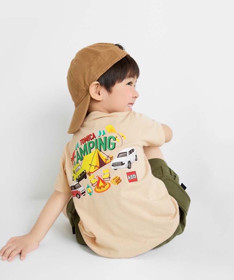 💚預訂 台灣直送💚Tomica露營印花純棉短袖T恤