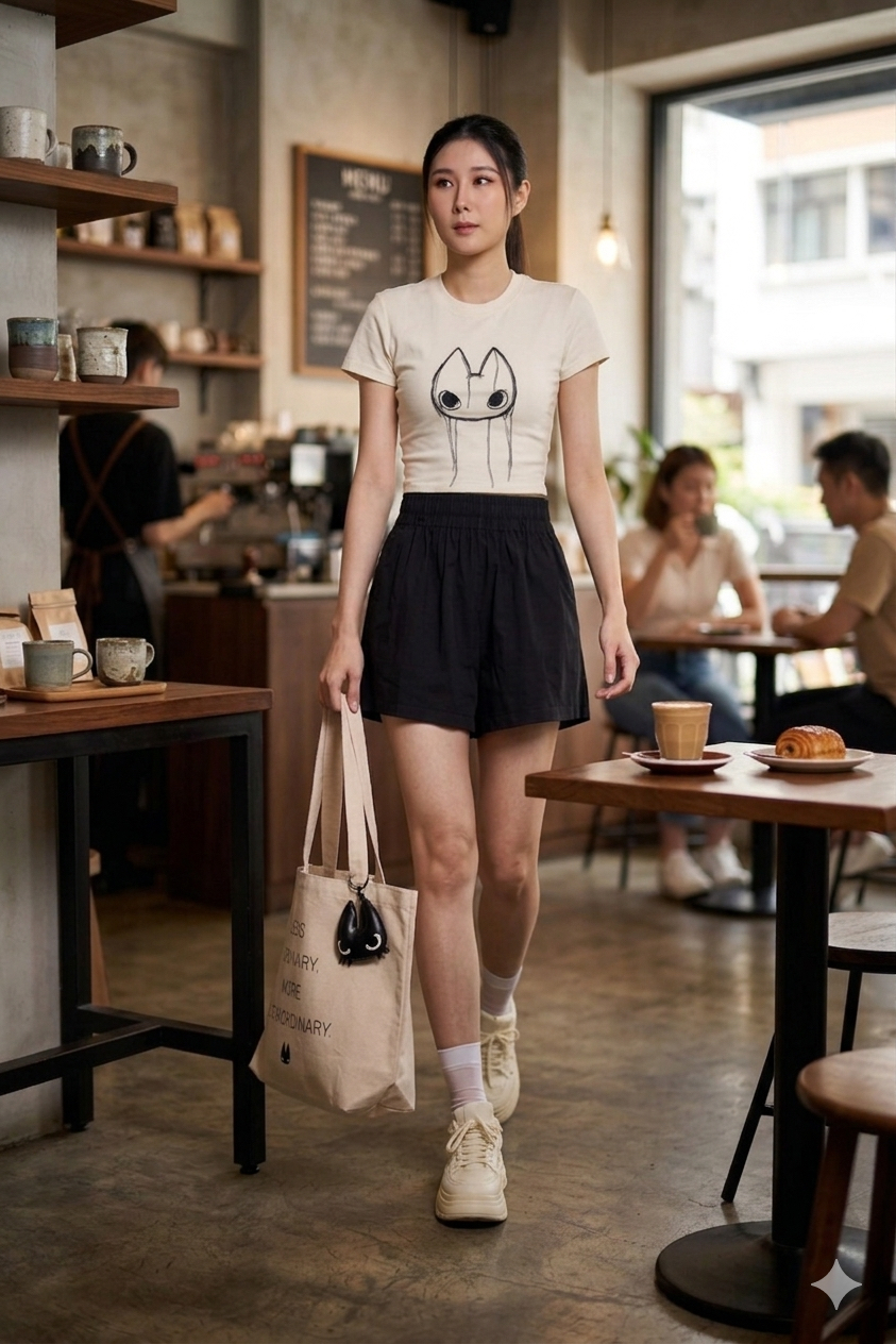 CP1613 Essential Relaxed Shorts