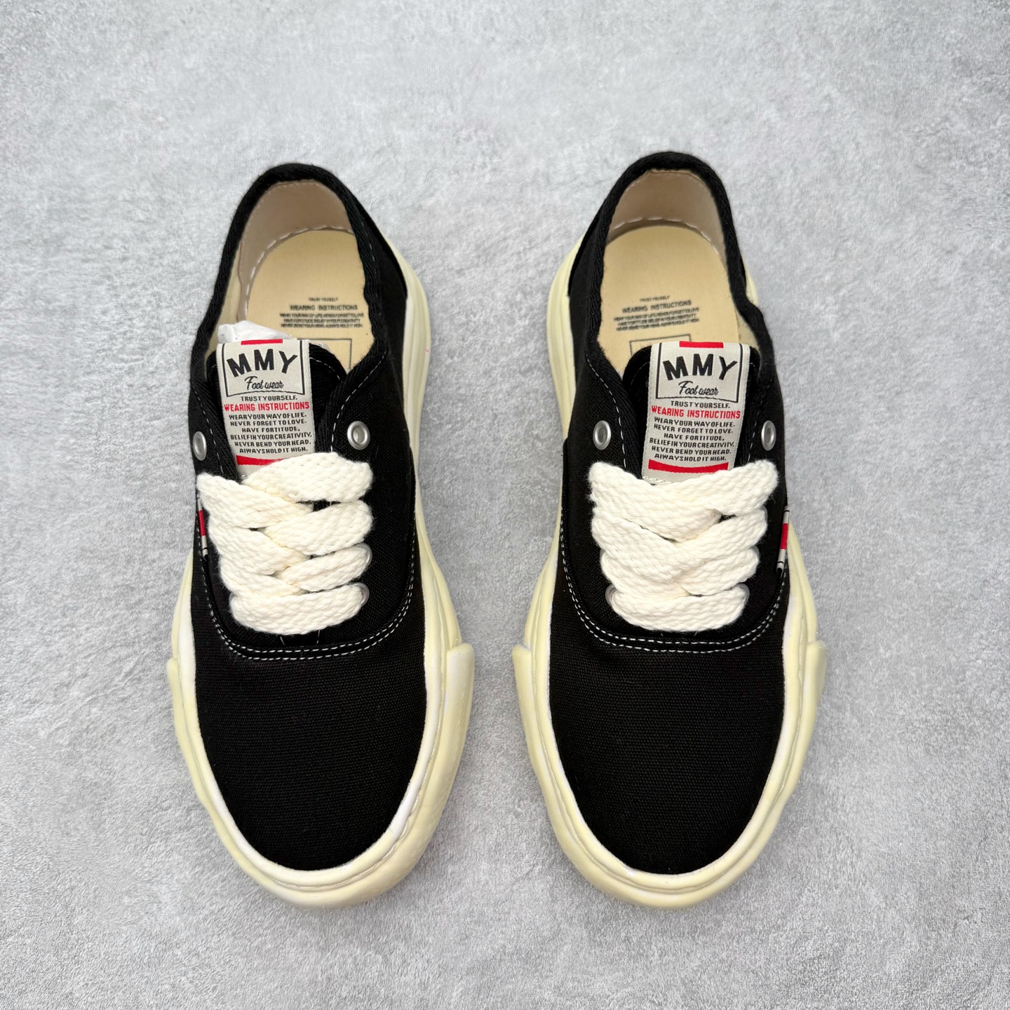 Maison Mihara Yasuhiro MMY "Baker" OG Sole Canvas Low-top Sneaker