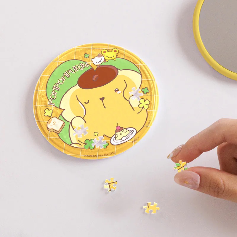📦訂購 台灣代購 三麗鷗 Sanrio Pom Pom Purin 布丁狗 68片 隨身鏡拼圖