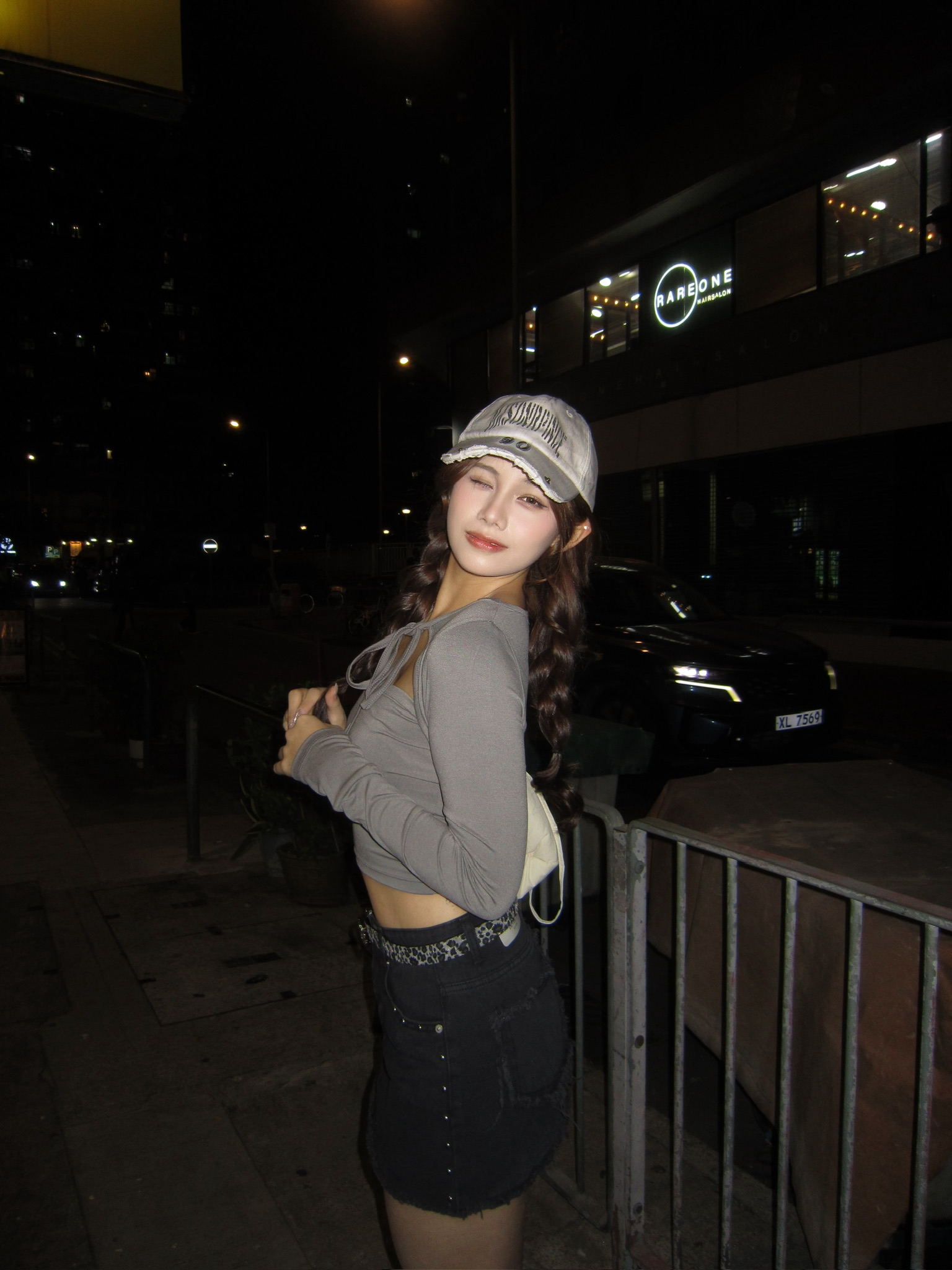 已售罄❌ Model自留！韓國小性感胸前綁帶假兩件