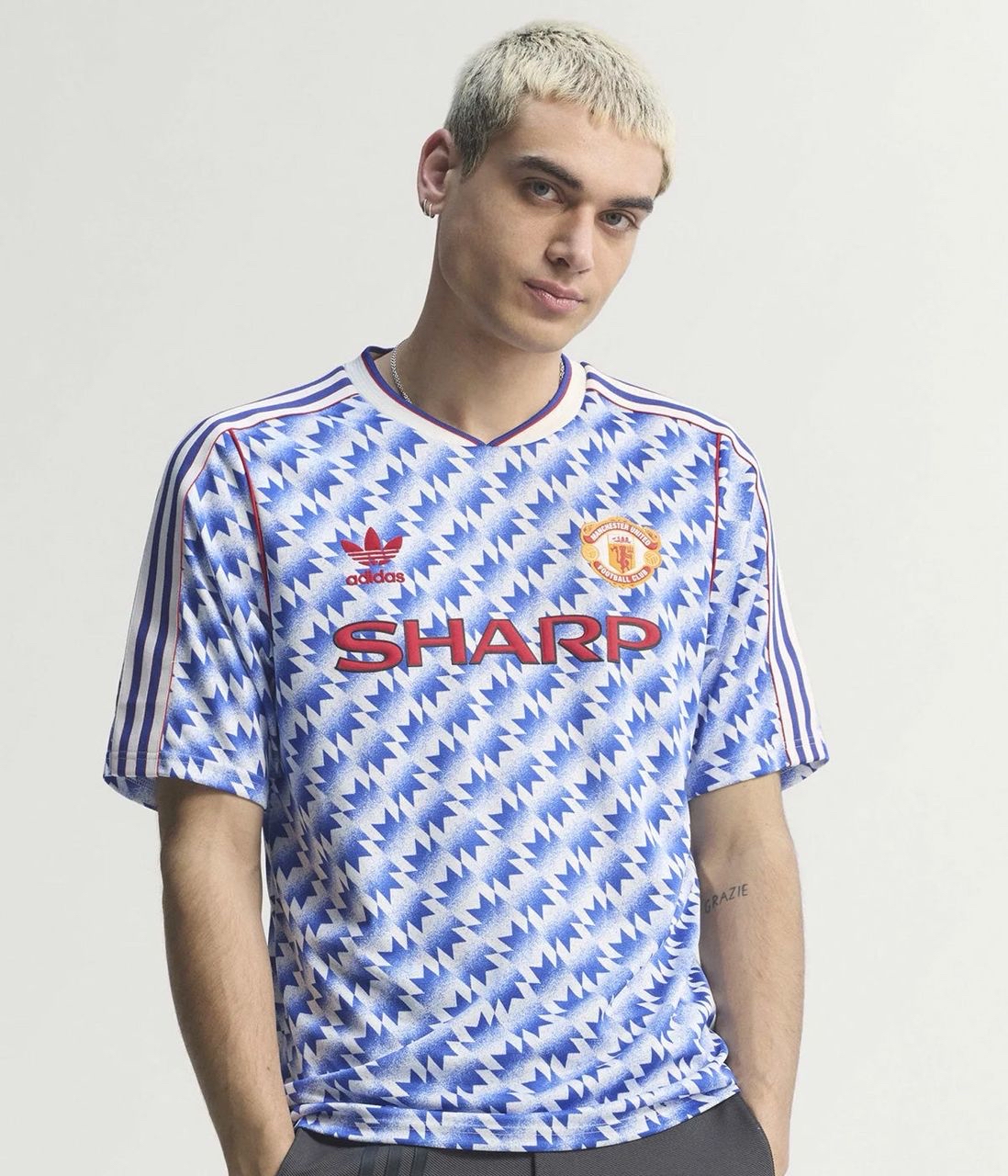 1990-92 曼聯 作客 復刻 球迷版 短袖