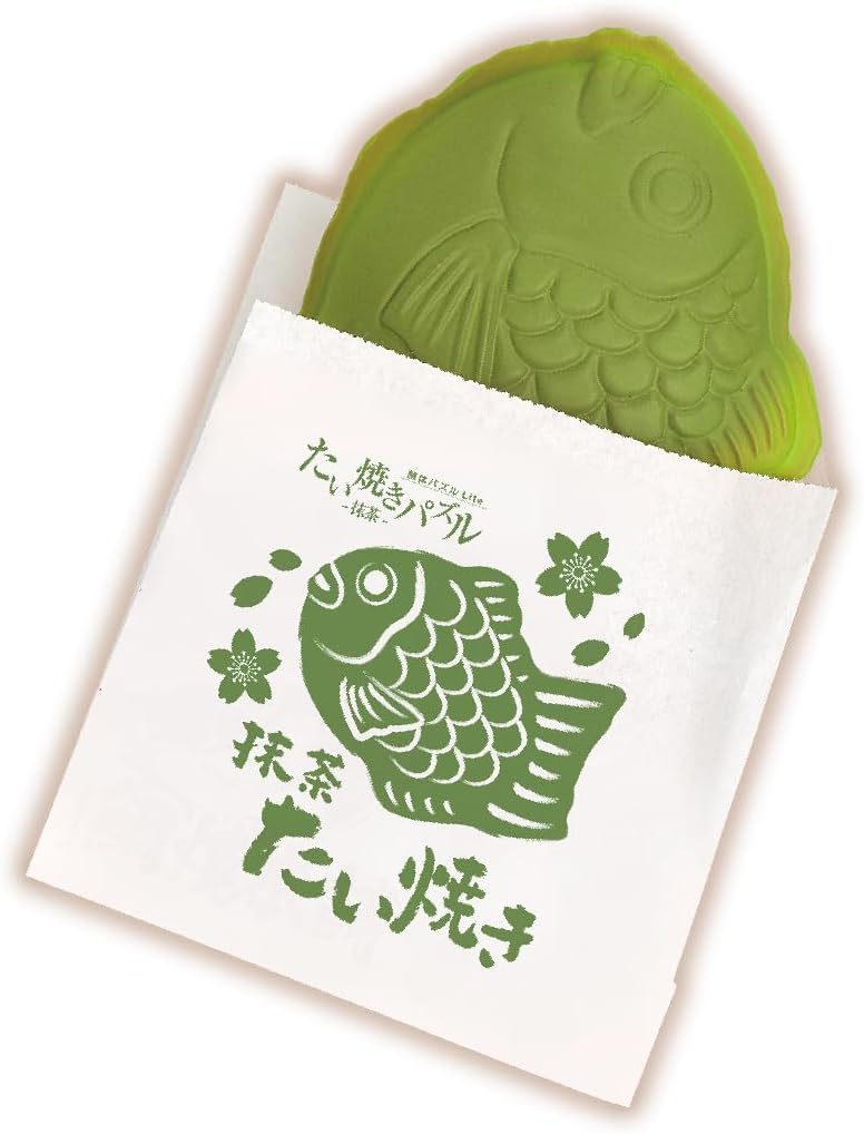 (行版) Megahouse 解體拼圖 Lite 食物系列 抹茶鯛魚燒 立體拼圖 Kaitai Puzzle Lite Taiyaki -Matcha- Puzzle 