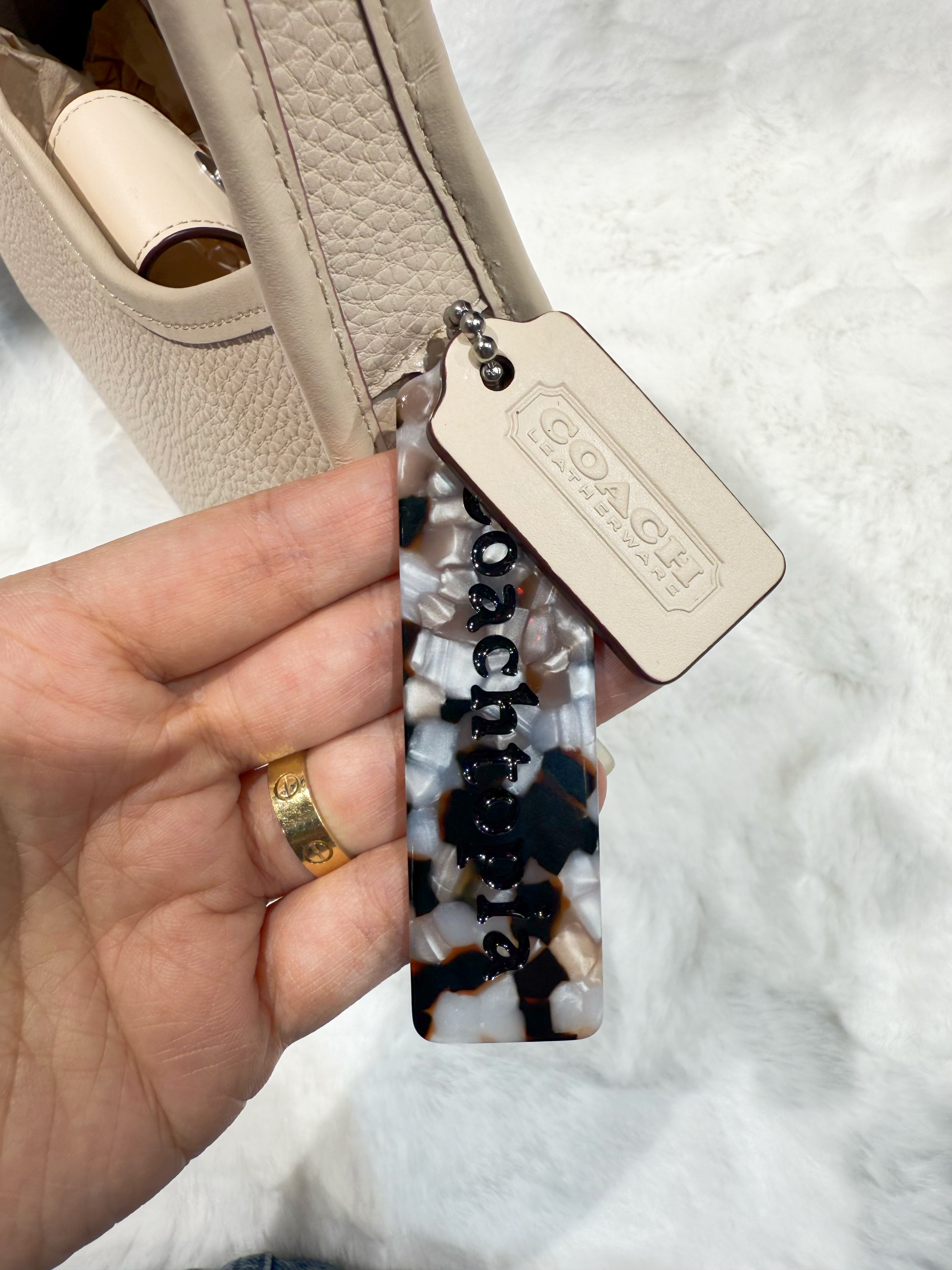 Coach Ergo bag white