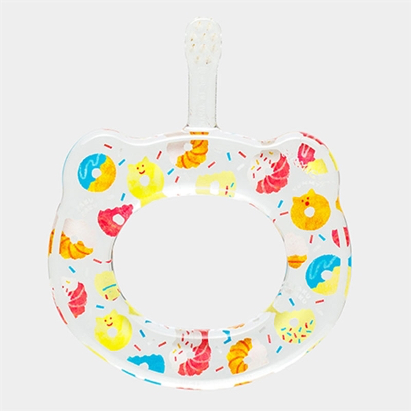 🇯🇵預訂 日本直送🇯🇵HAMICO甜甜圈圖案嬰兒環形牙刷5m+