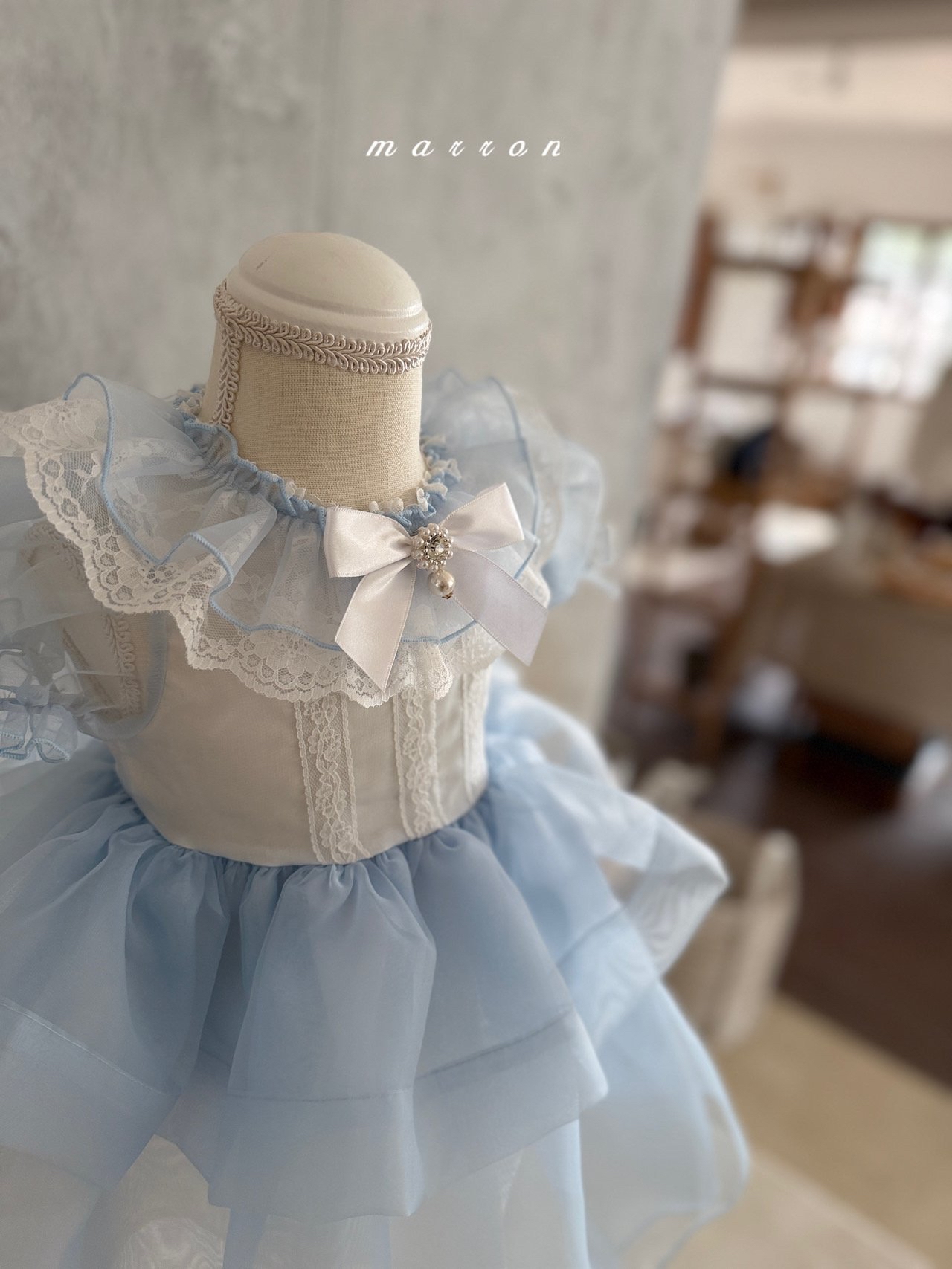 🇰🇷Marron 裙（不含蝴蝶結領）