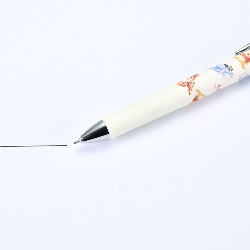 現貨｜【日本 Disney Store 限定】Winnie the Pooh 小熊維尼 日本製 Pentel EnerGel 0.5mm 黑色 啫喱筆 208841