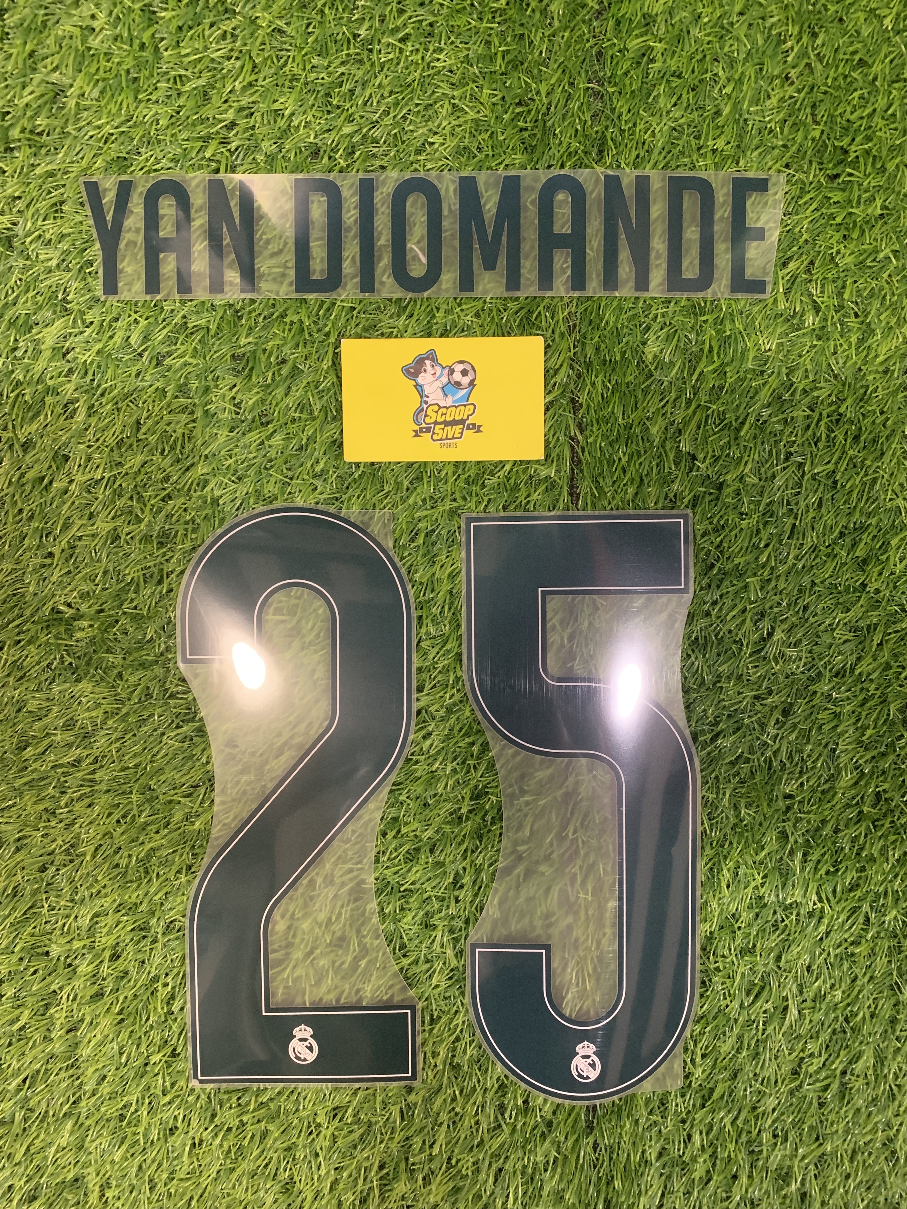2026-27 皇馬 皇家馬德里 主場 盃賽字 25 Yan Diomande