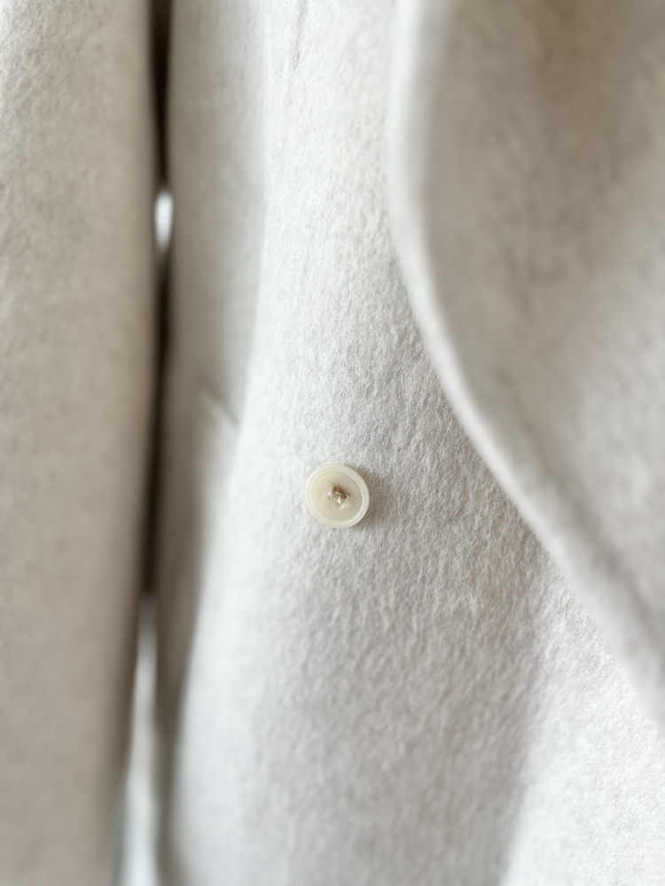 [70% Wool] Parisian Belted Wool Coat (Oat)